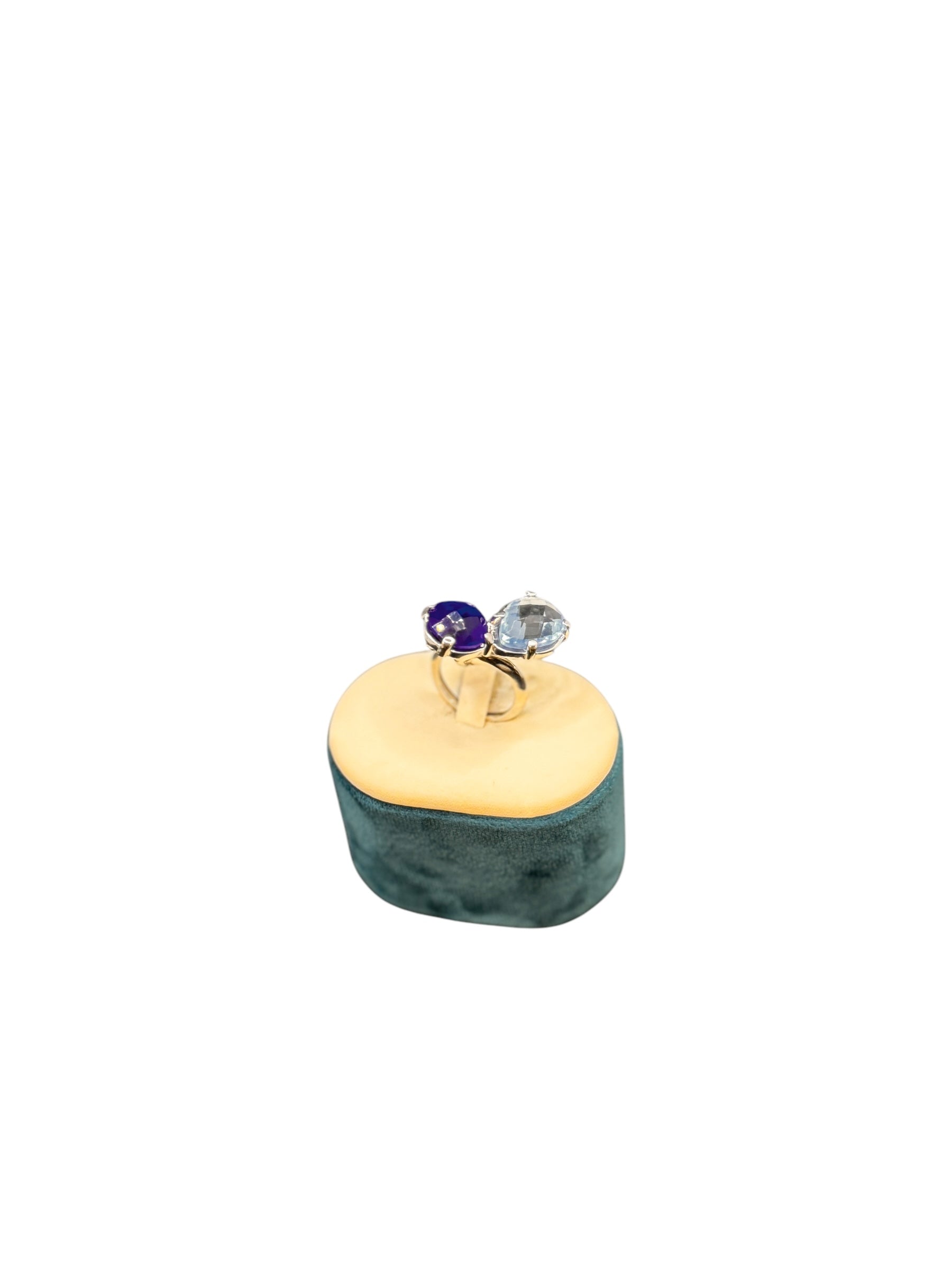 Labriola Silberring mit blauem Spinell und Aquamarinsteinen – AG1041/B