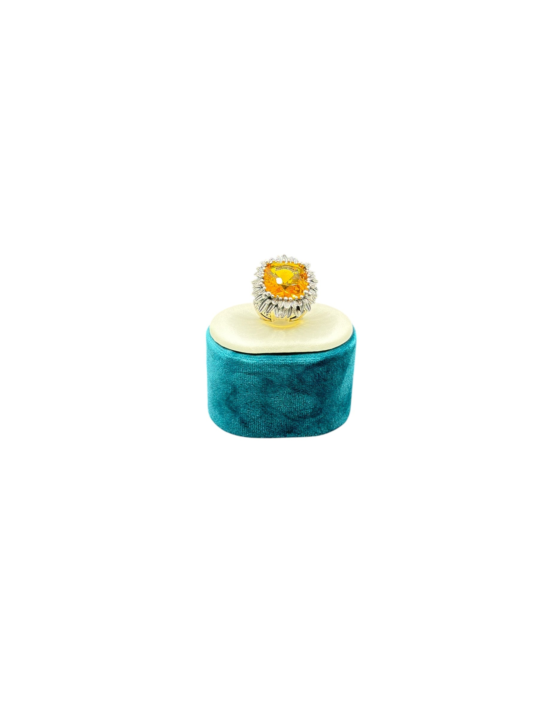 Labriola Silberring mit gelbem Citrinquarz – 2221