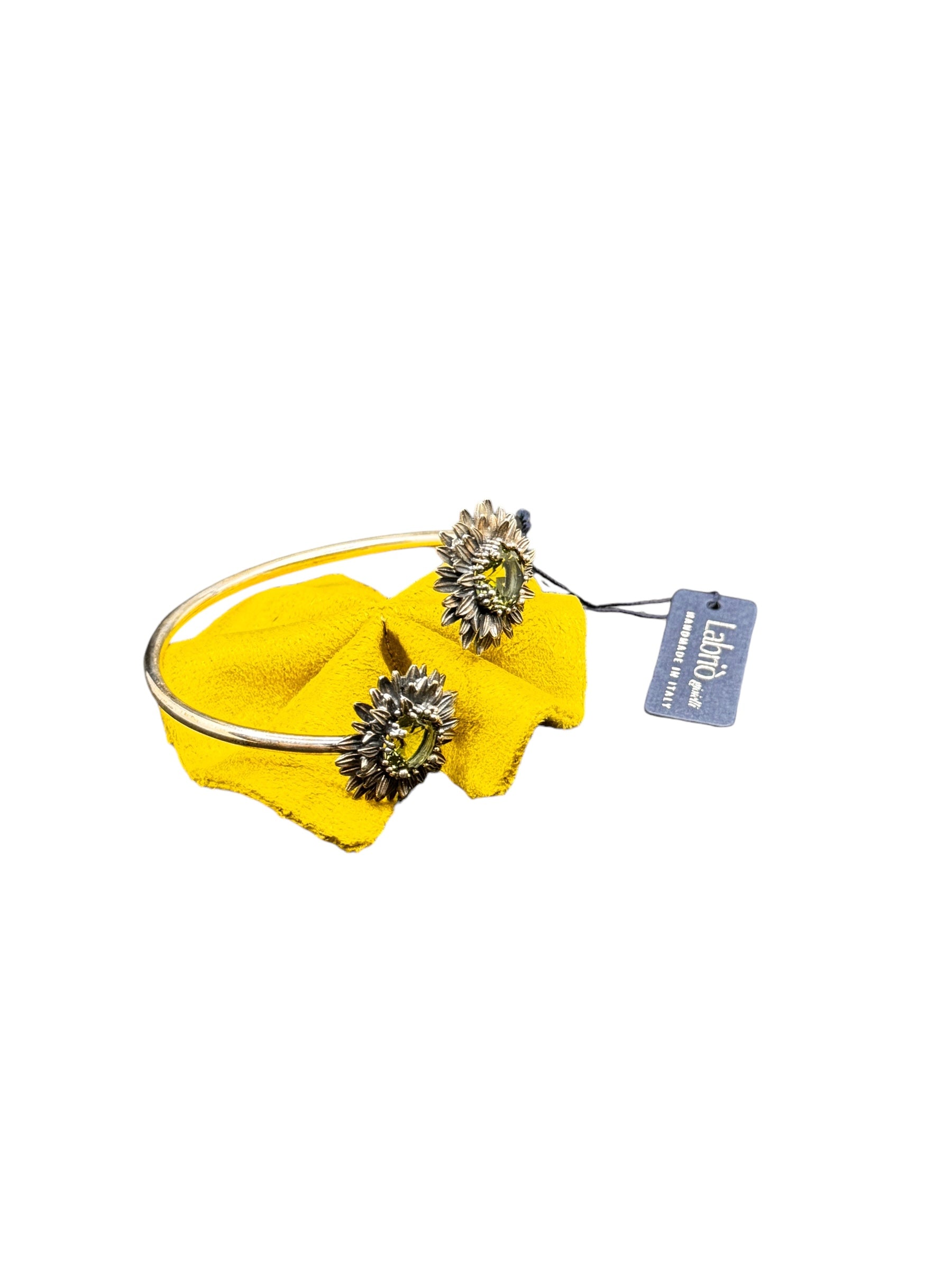 Labriola SILBERARMBAND MIT GRÜNEM QUARZ UND TURMALIN - 2235