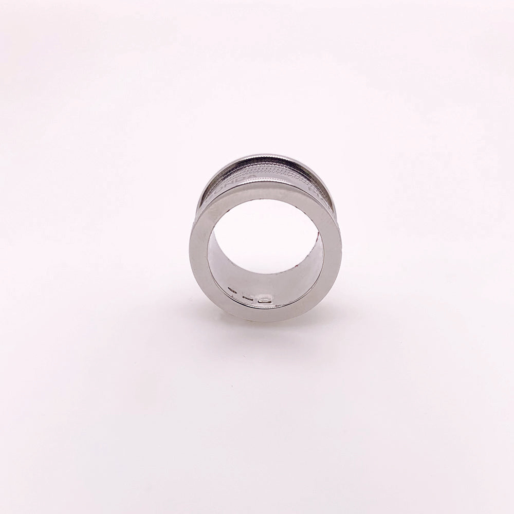 Pianegonda Wide Band Silver Women's Ring - AA010626