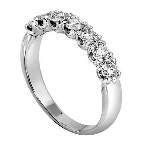 ANELLO VERETTA GIORGIO VISCONTI IN ORO BIANCO E DIAMANTI, 0.83ct - AB16007F