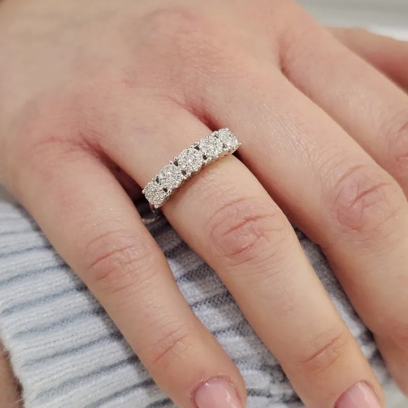 Giorgio Visconti Pave Diamond Ring, 0.35ct - ABX15825