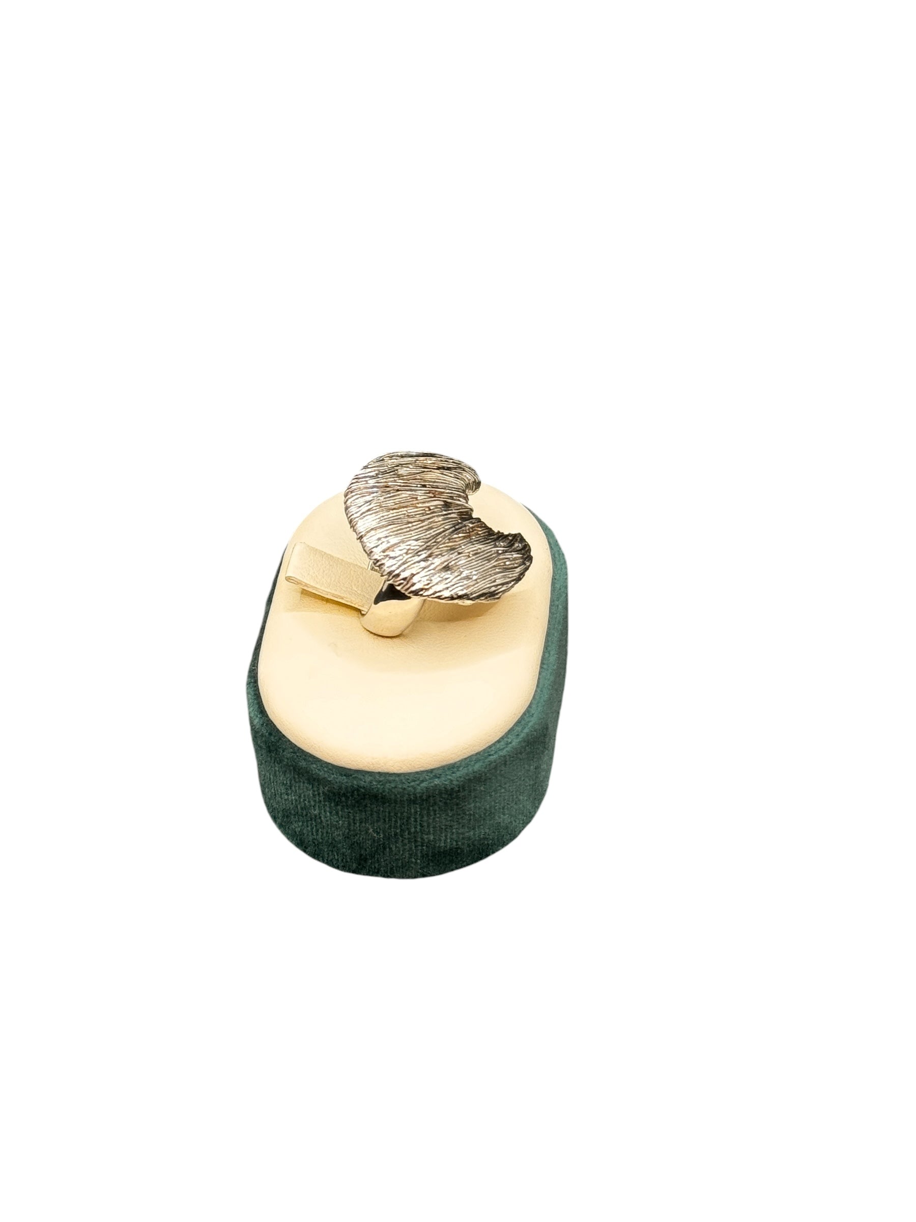 Pianegonda Women's Hammered Silver Ring - AA010119