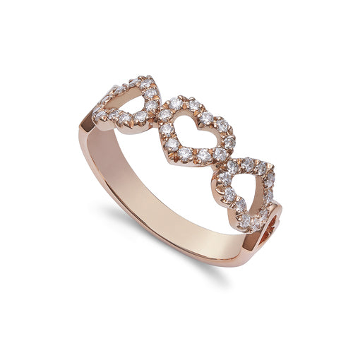 Golay - 5-Herzen-Ring - AF5CU014DI