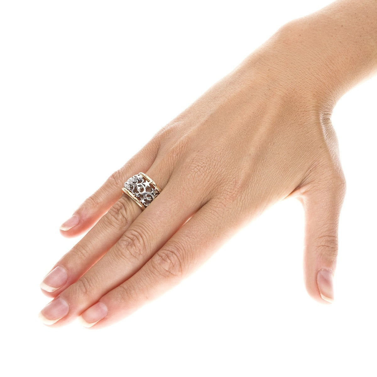 De Nobili Stardust Breitbandring - AN2515