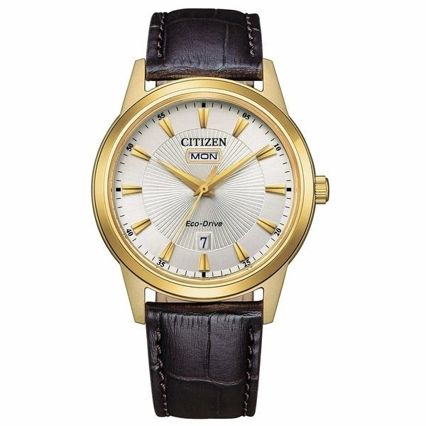 Citizen Eco Drive Herrenuhr – Tag/Datum, 40 mm – AW0102-13A