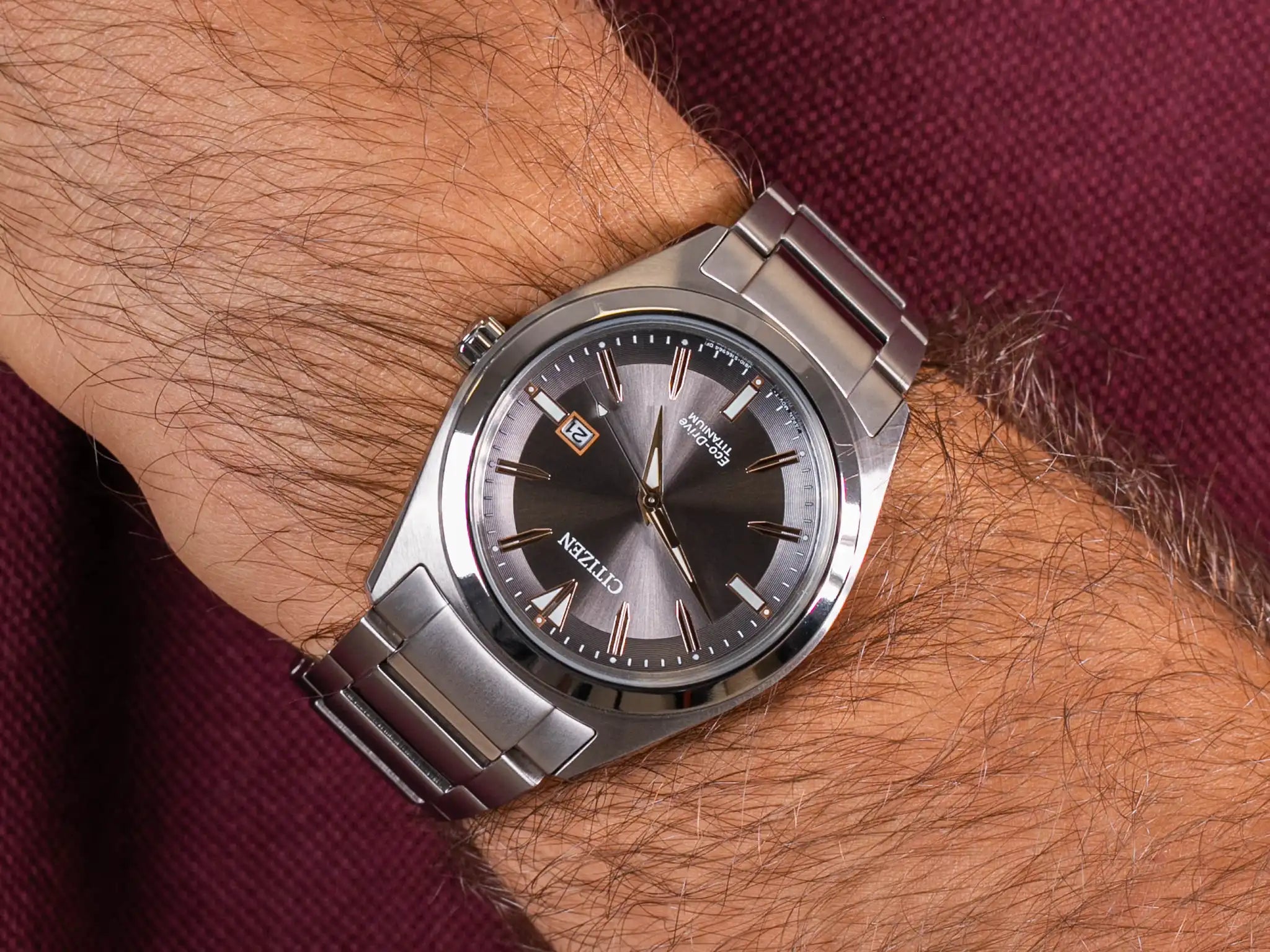 Orologio Citizen Uomo Super Titanio 1640, QUADRANTE ANTRACITE, 41mm - AW1640-83H