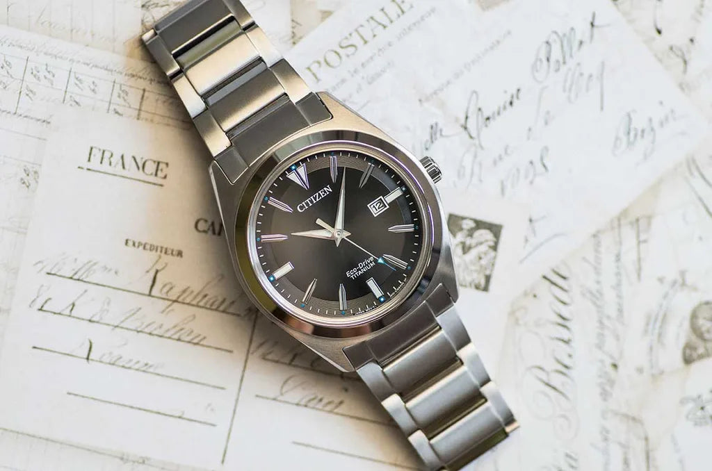 Orologio Citizen Uomo Super Titanio 1640, QUADRANTE ANTRACITE, 41mm - AW1640-83H