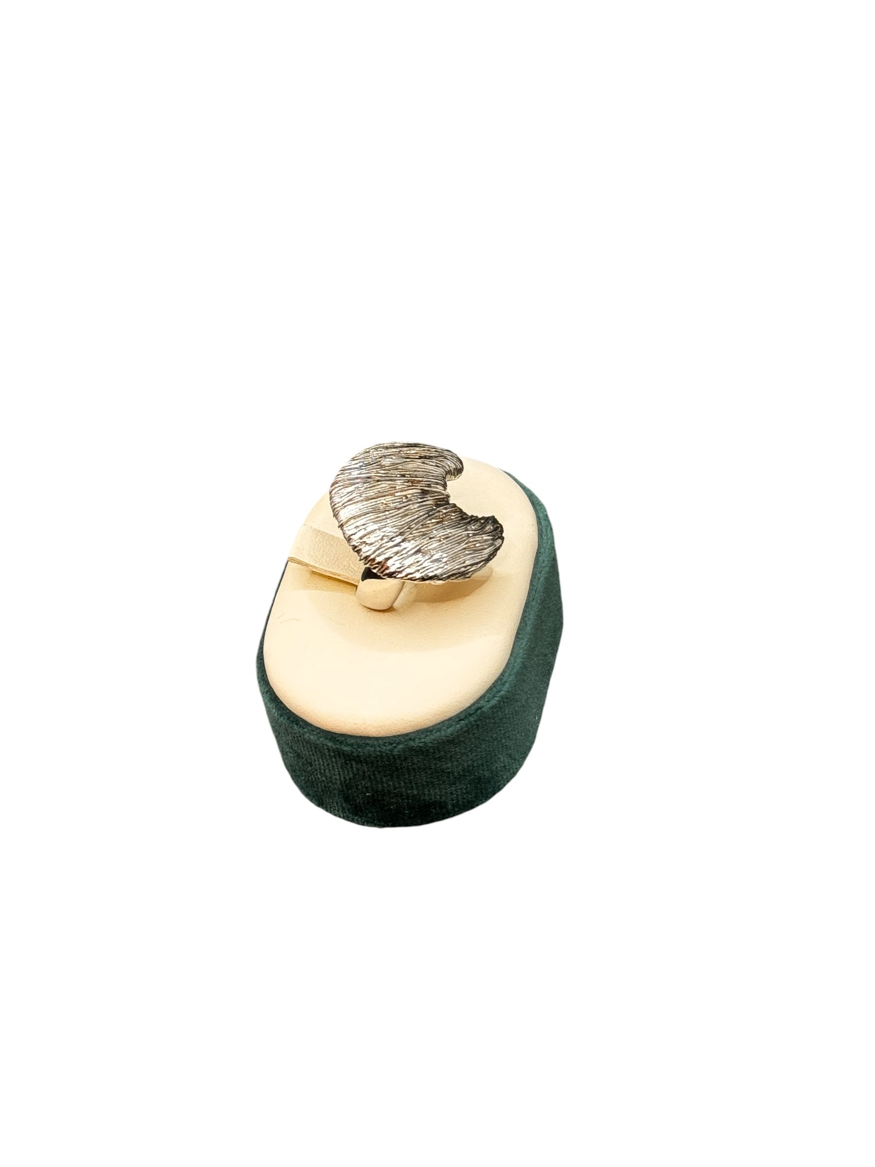 Pianegonda Women's Hammered Silver Ring - AA010119