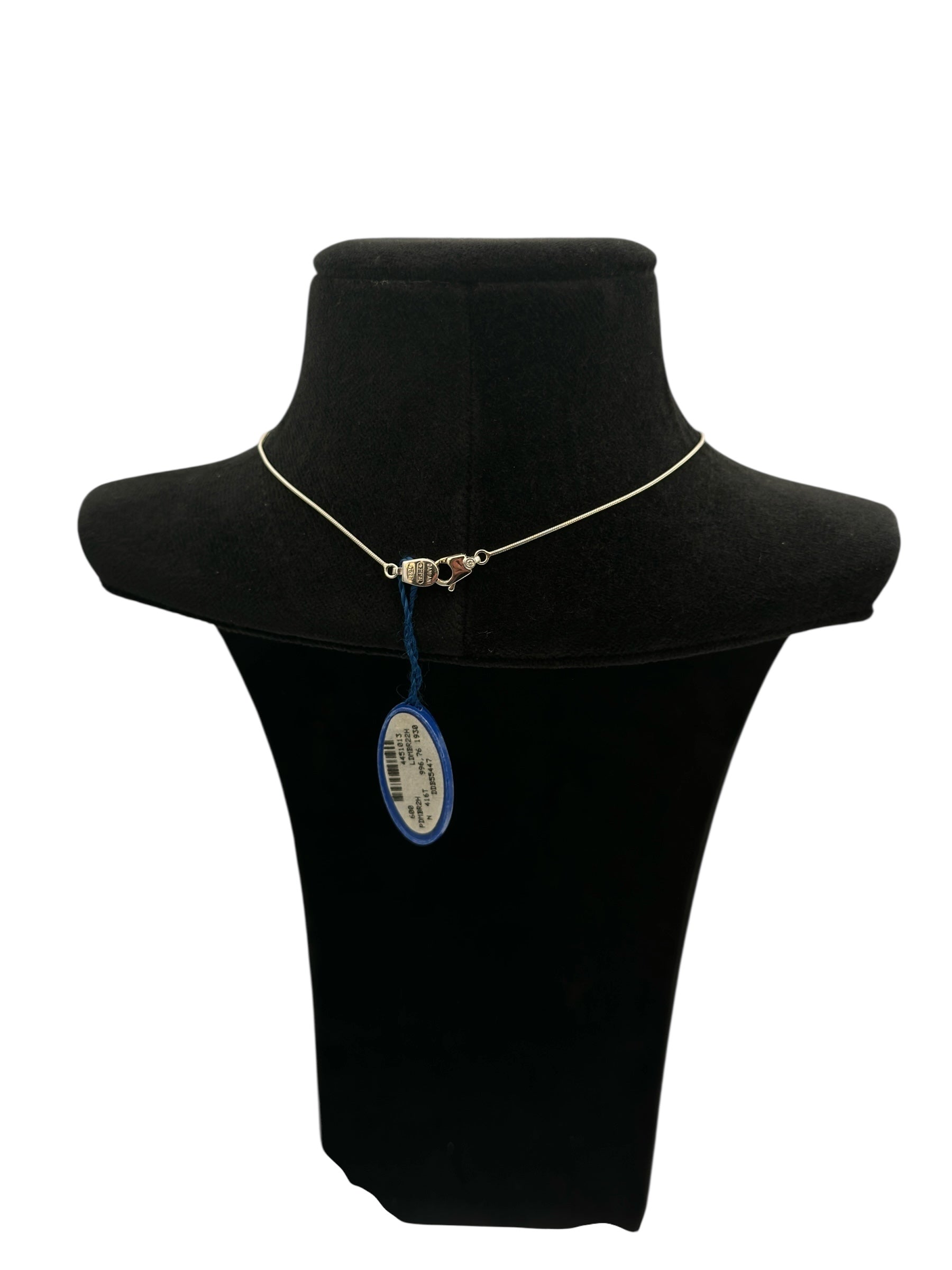 girocollo Damiani in oro bianco 18kt e diamanti, con pendente fantasia - DDB55447