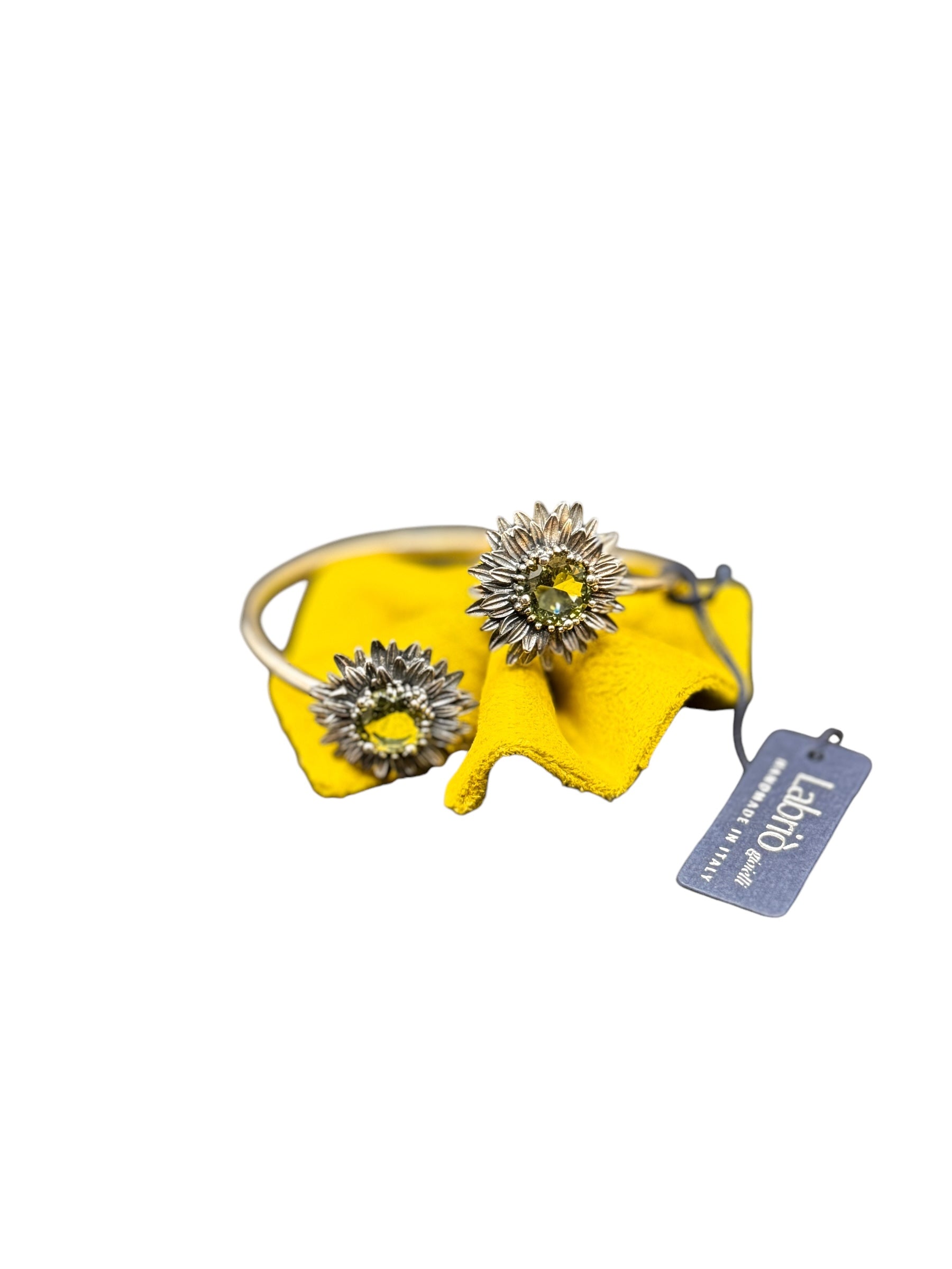 Labriola SILBERARMBAND MIT GRÜNEM QUARZ UND TURMALIN - 2235