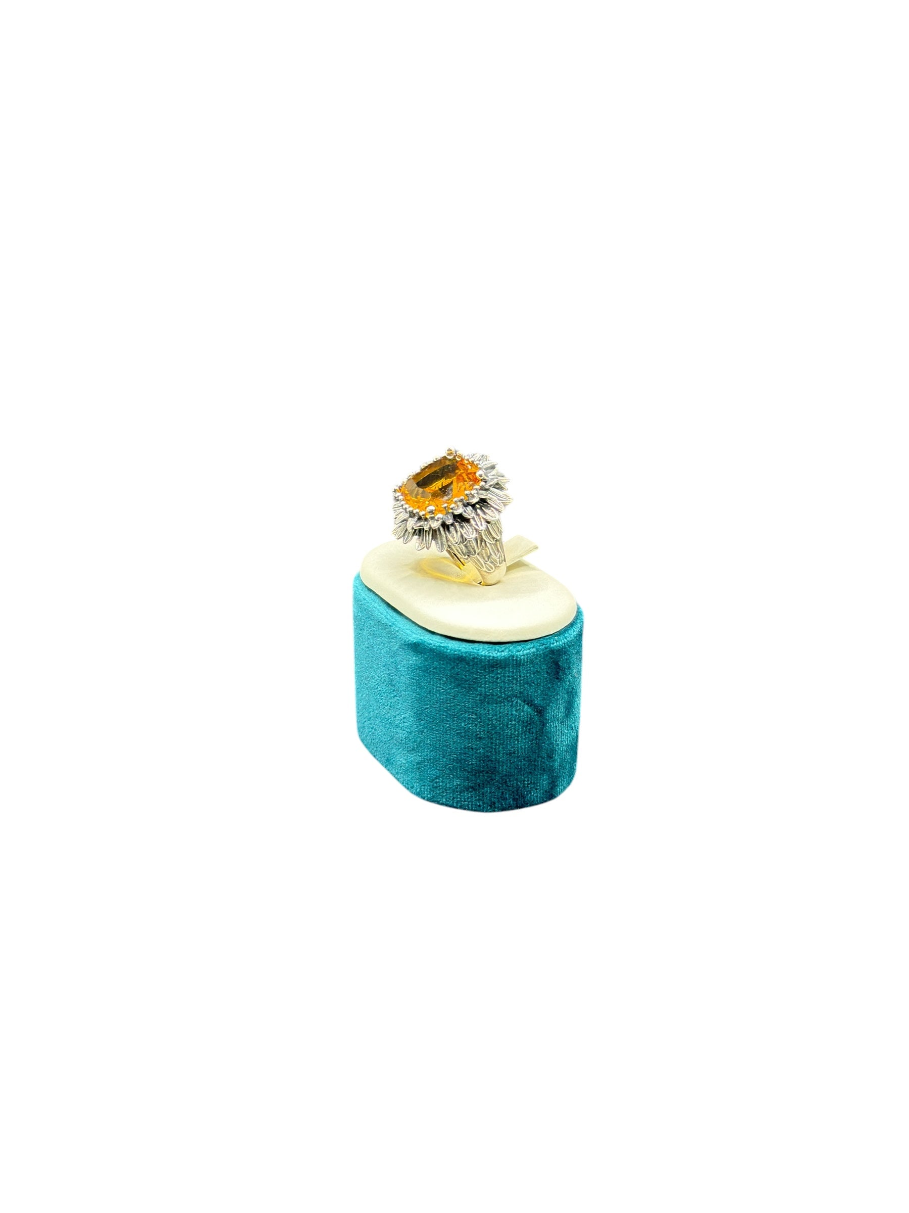 Labriola Silberring mit gelbem Citrinquarz – 2221