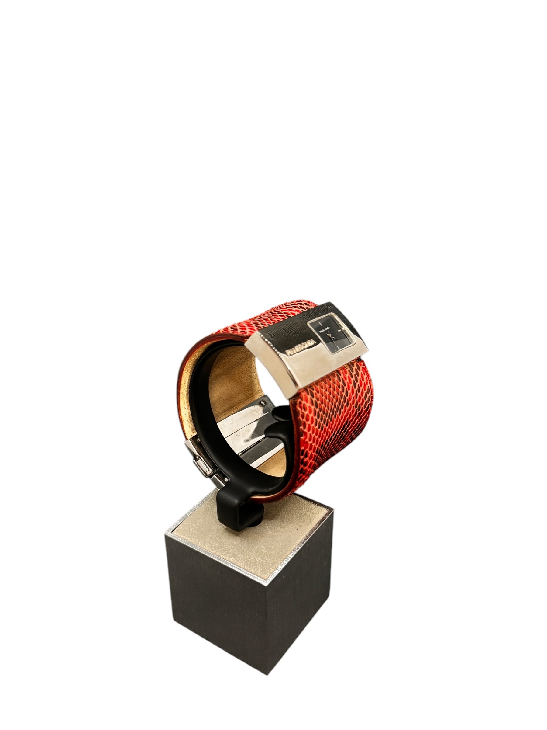 Pianegonda Damenuhr, Quarzwerk, Delano Kollektion, 50mm - W001-1-rot