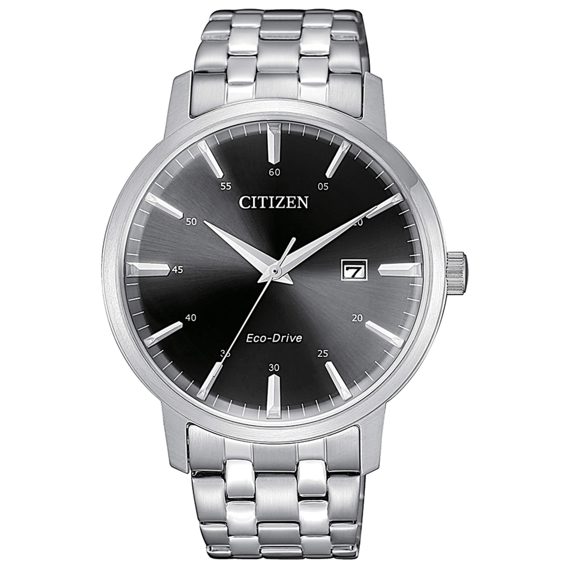 Citizen Classic, Happy Hours-Kollektion, schwarzes Zifferblatt, 40 mm – BM7460-88E