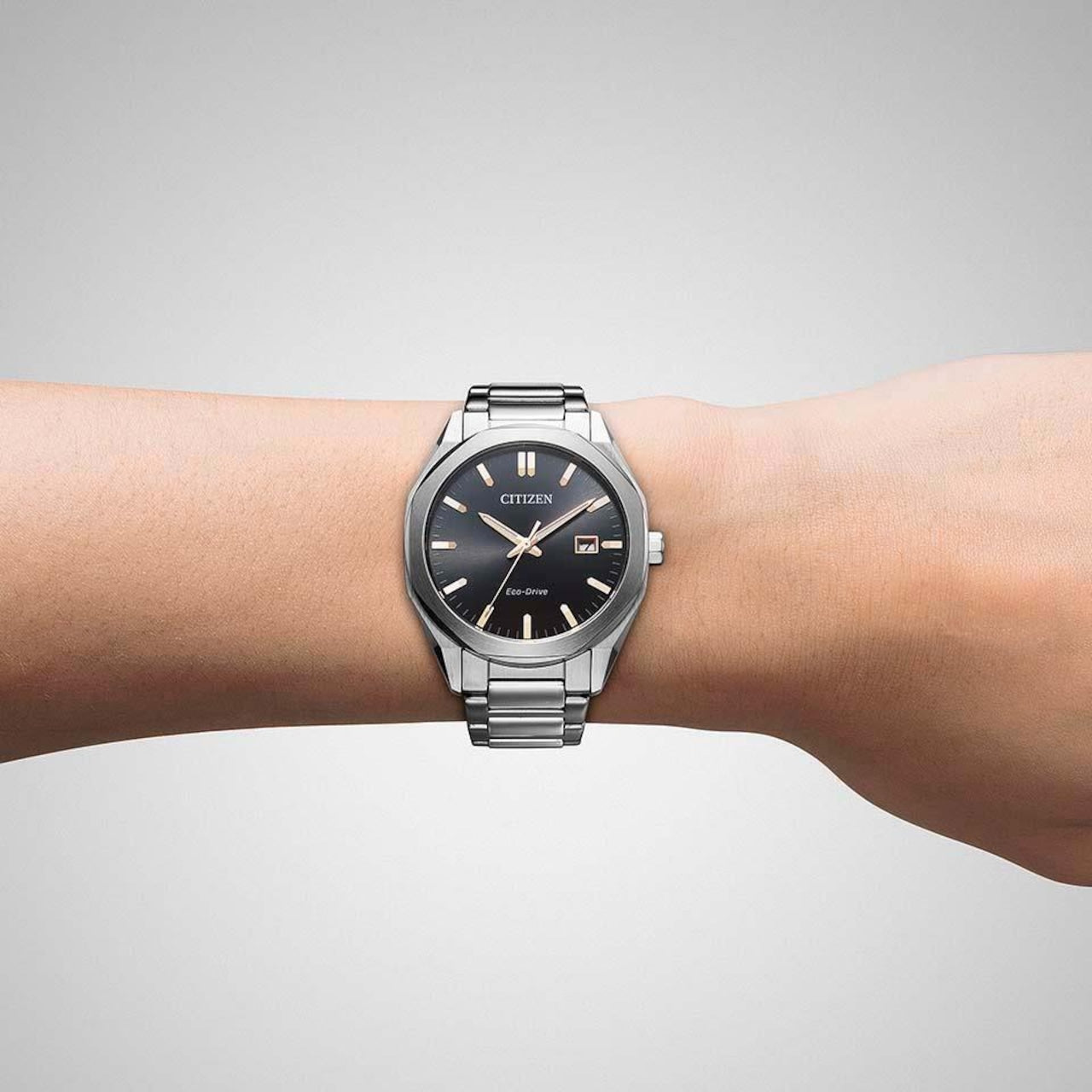 Orologio Citizen Collezione Ore Felici, Metropolitan Unisex, QUADRANTE NERO, 38mm - BM7620-83E