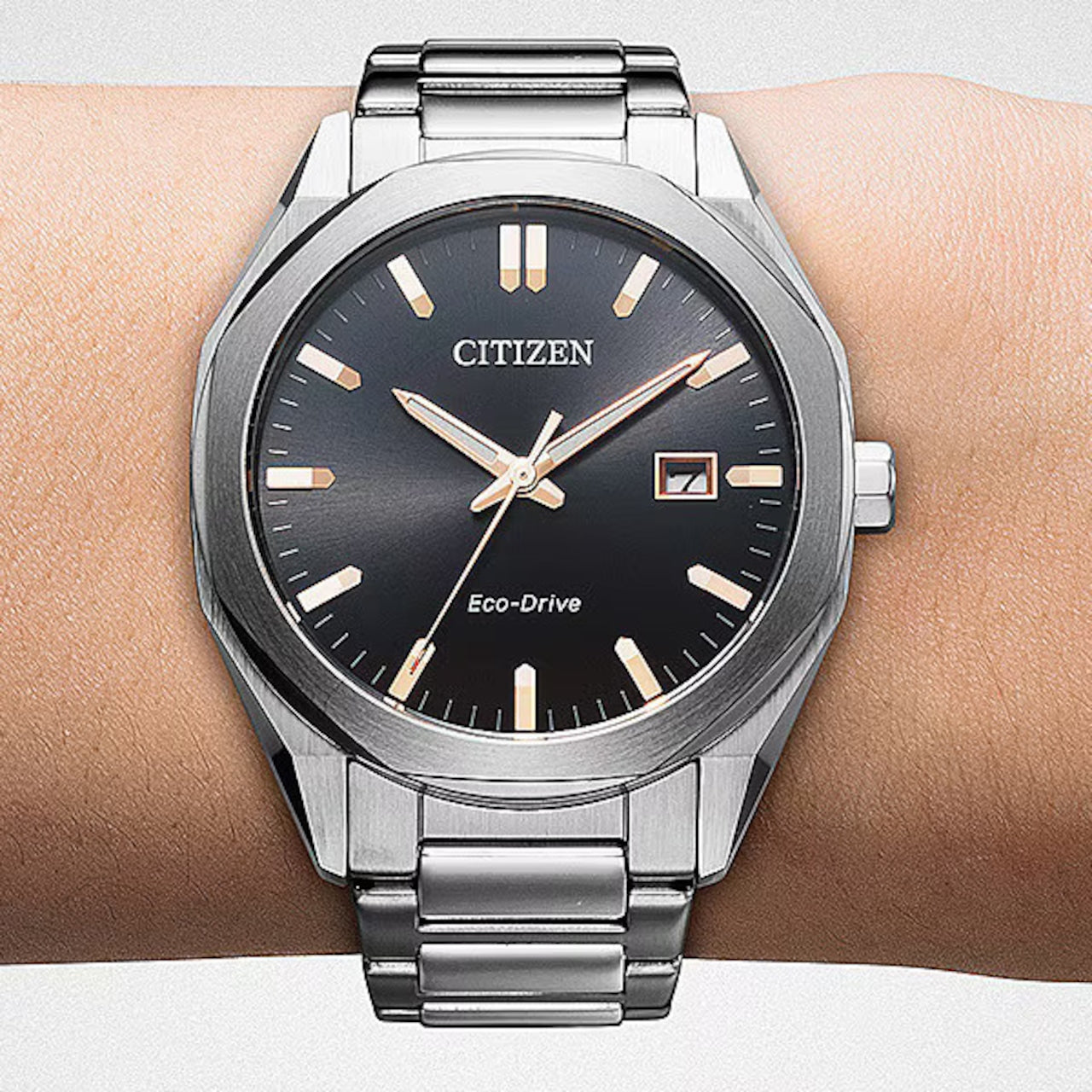 Orologio Citizen Collezione Ore Felici, Metropolitan Unisex, QUADRANTE NERO, 38mm - BM7620-83E