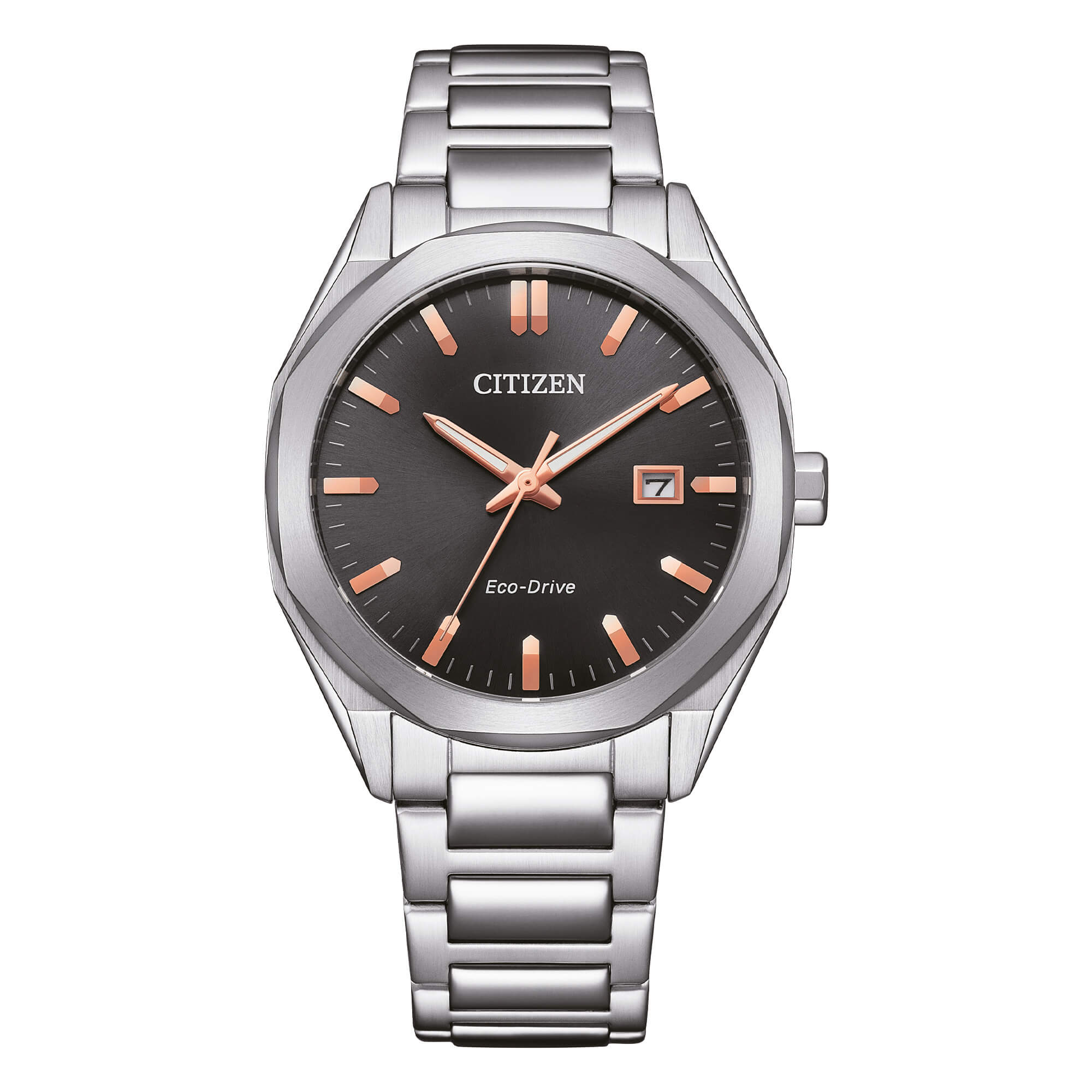 Orologio Citizen Collezione Ore Felici, Metropolitan Unisex, QUADRANTE NERO, 38mm - BM7620-83E