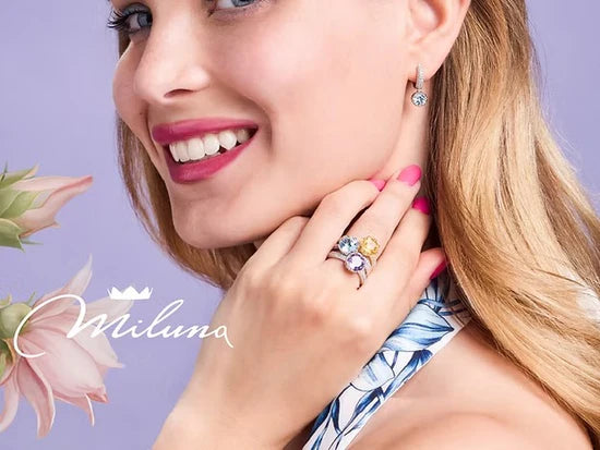 Bracciale Miluna in argento dorato e Citrino naturale, Limited Edition - BRD1119