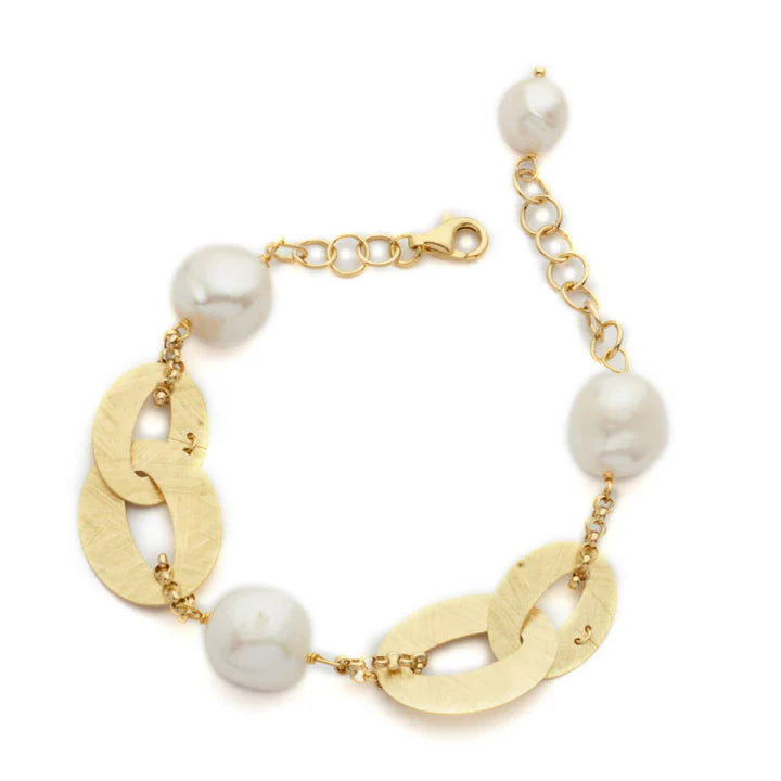 Koliè 925 - KOLIE' ARMBAND AUS VERGOLDETEM SILBER MILOS KOLLEKTION - BR MILOS 03