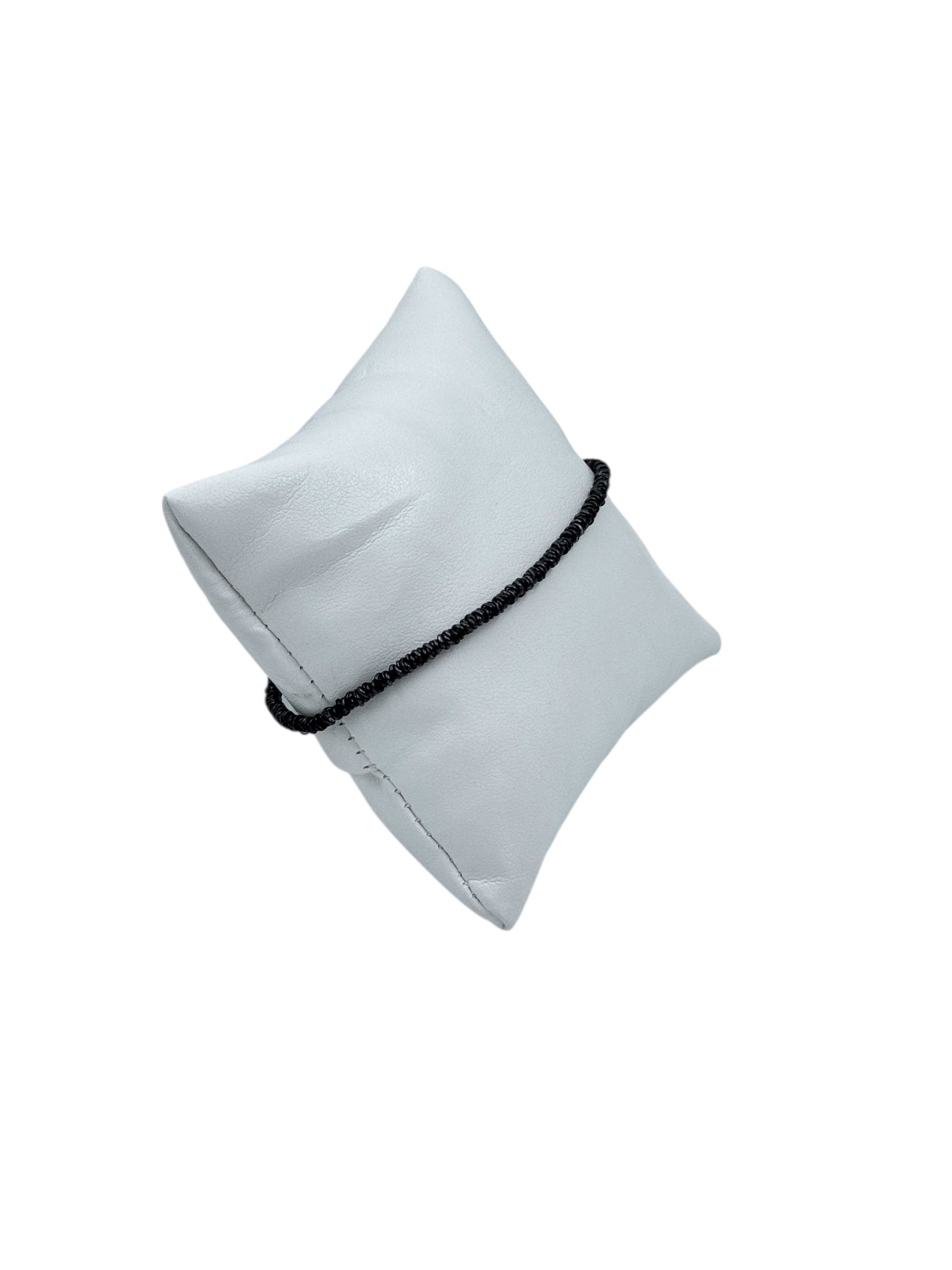 Bracciale Spadarella in argento brunito con anellini, uomo - SPBR263-black