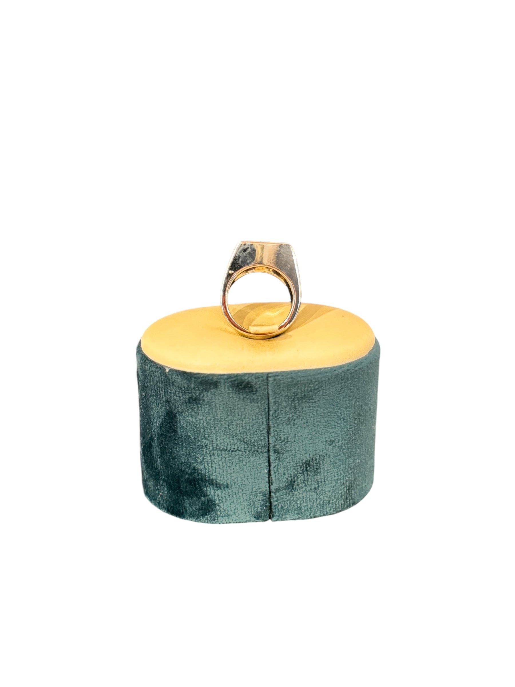 Pianegonda Unisex Silver Ring with Black Onyx - AA010507