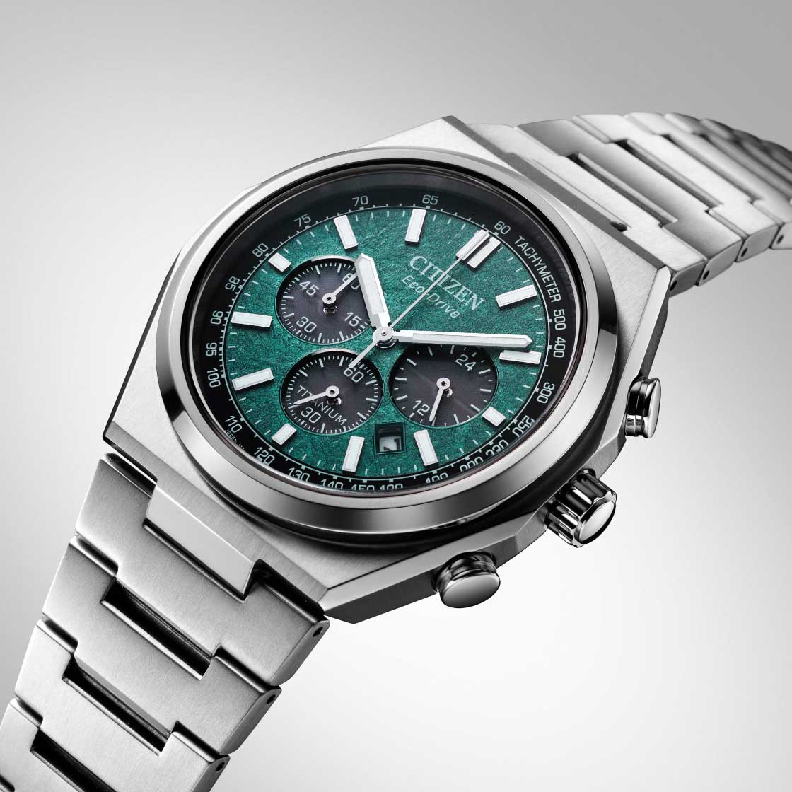 Orologio Citizen Zenshin Crono Super Titanio, 42mm - CA4610-85X