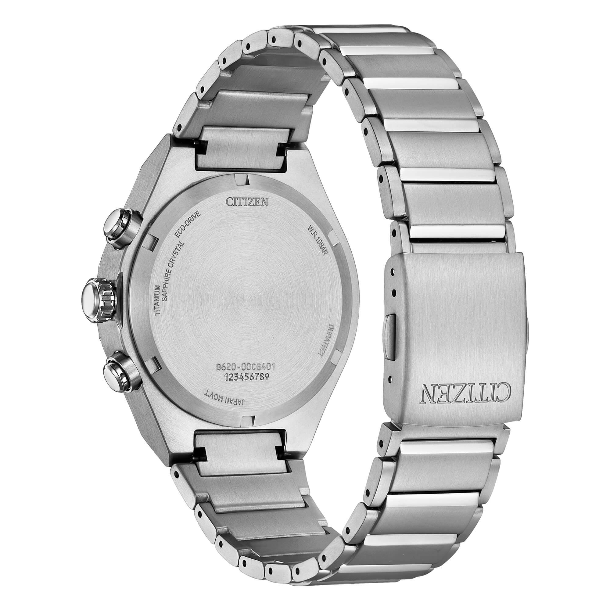 Orologio Citizen Supertitanio, Zenshin Senkei Crono, 41mm - CA4690-51E