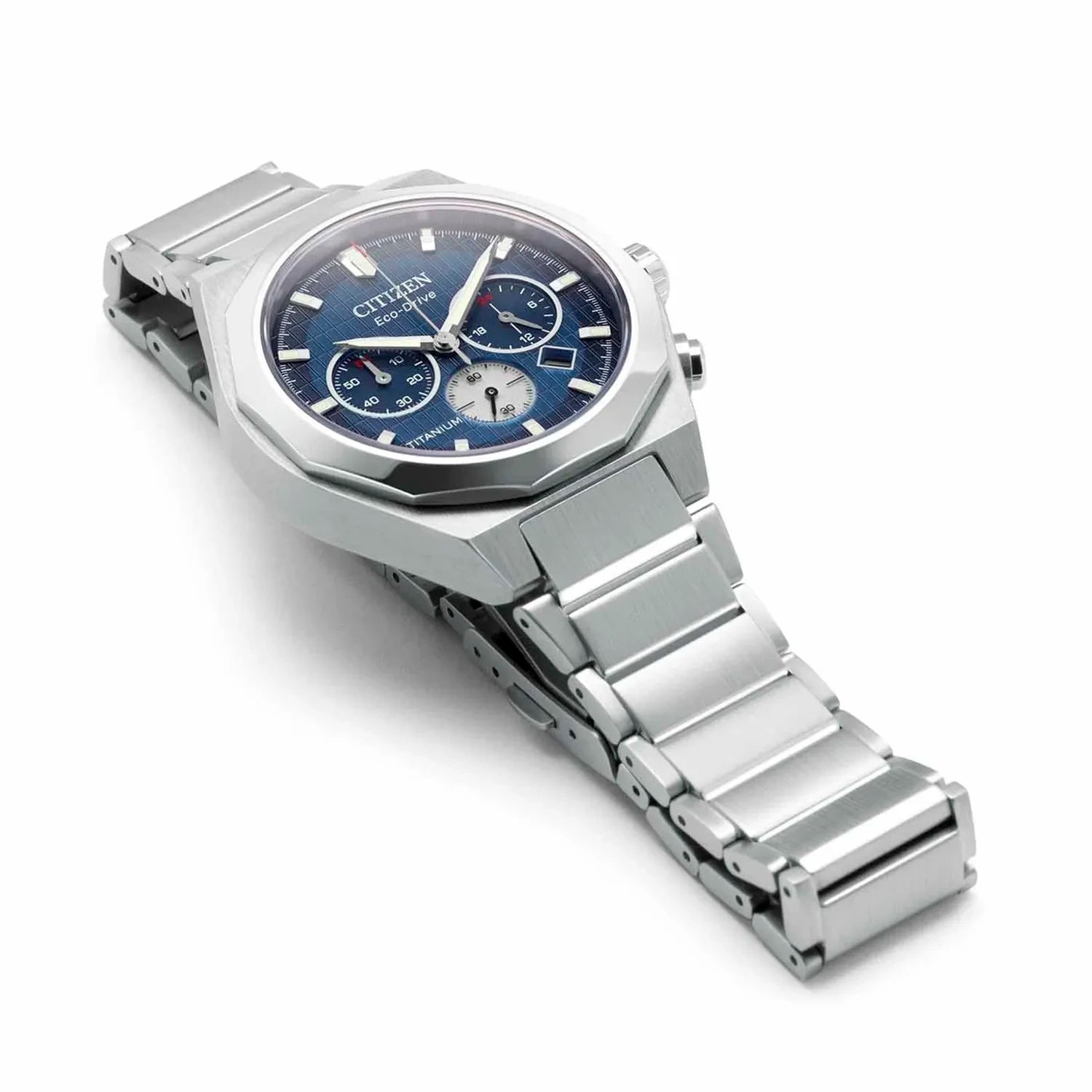 Orologio Citizen Supertitanio, Zenshin Senkei Crono, 41mm - CA4691-59L