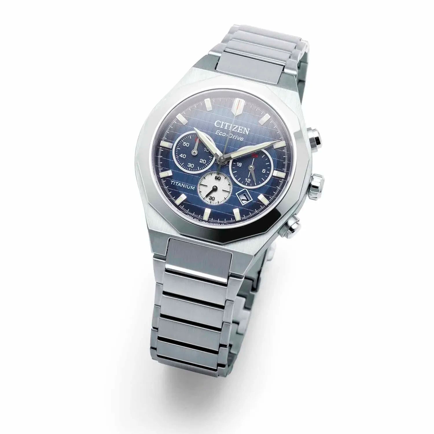 Orologio Citizen Supertitanio, Zenshin Senkei Crono, 41mm - CA4691-59L