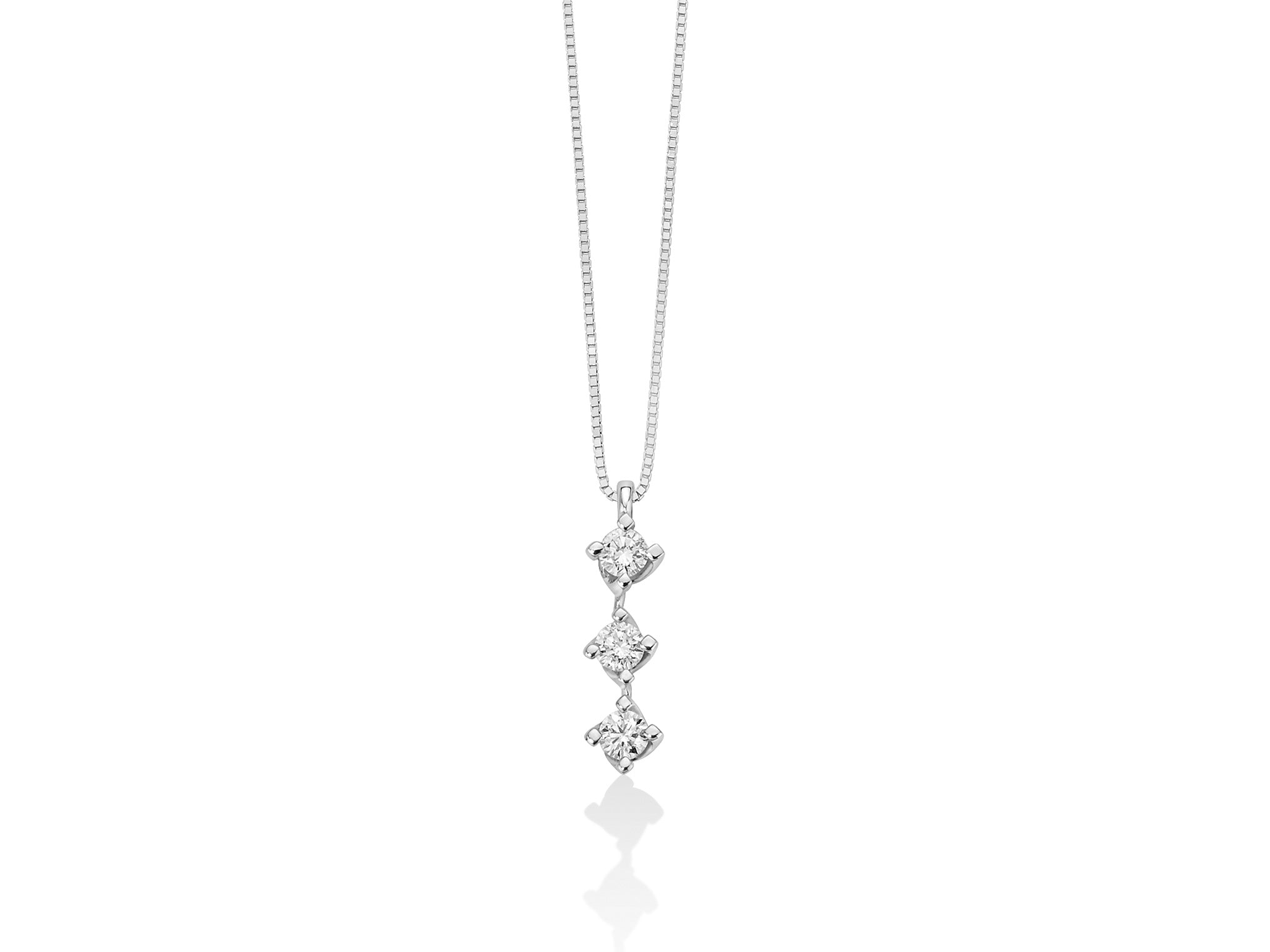 COLLIER miluna trilogy IN DIAMANTI - CLD3962-021G7