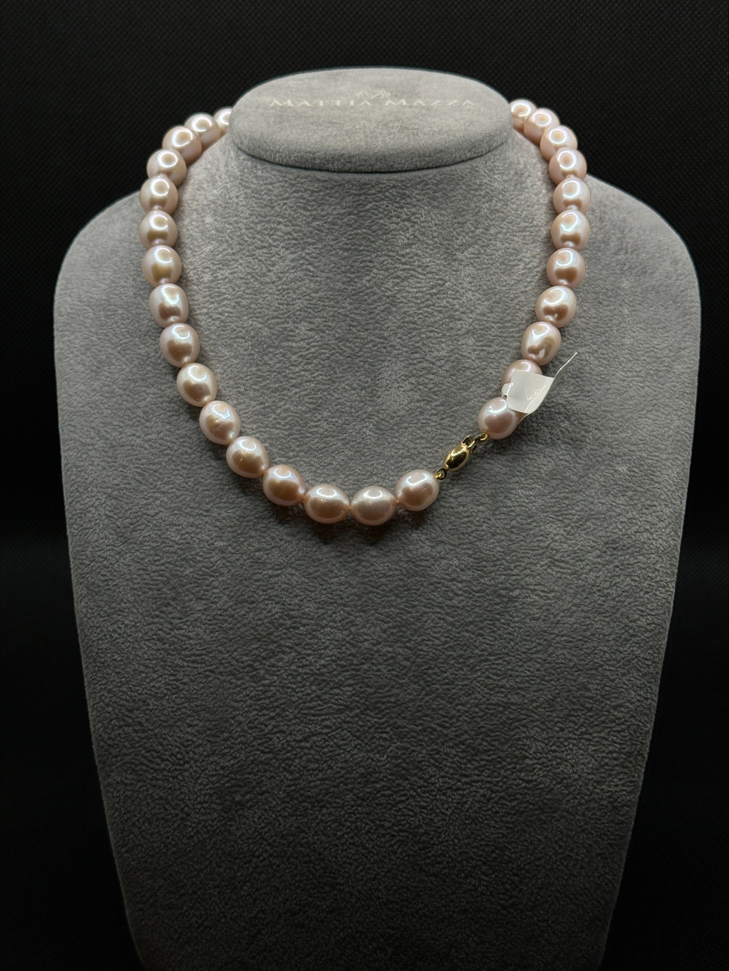 Mazza - Collana di perle rosa fresh water - CL PERLA
