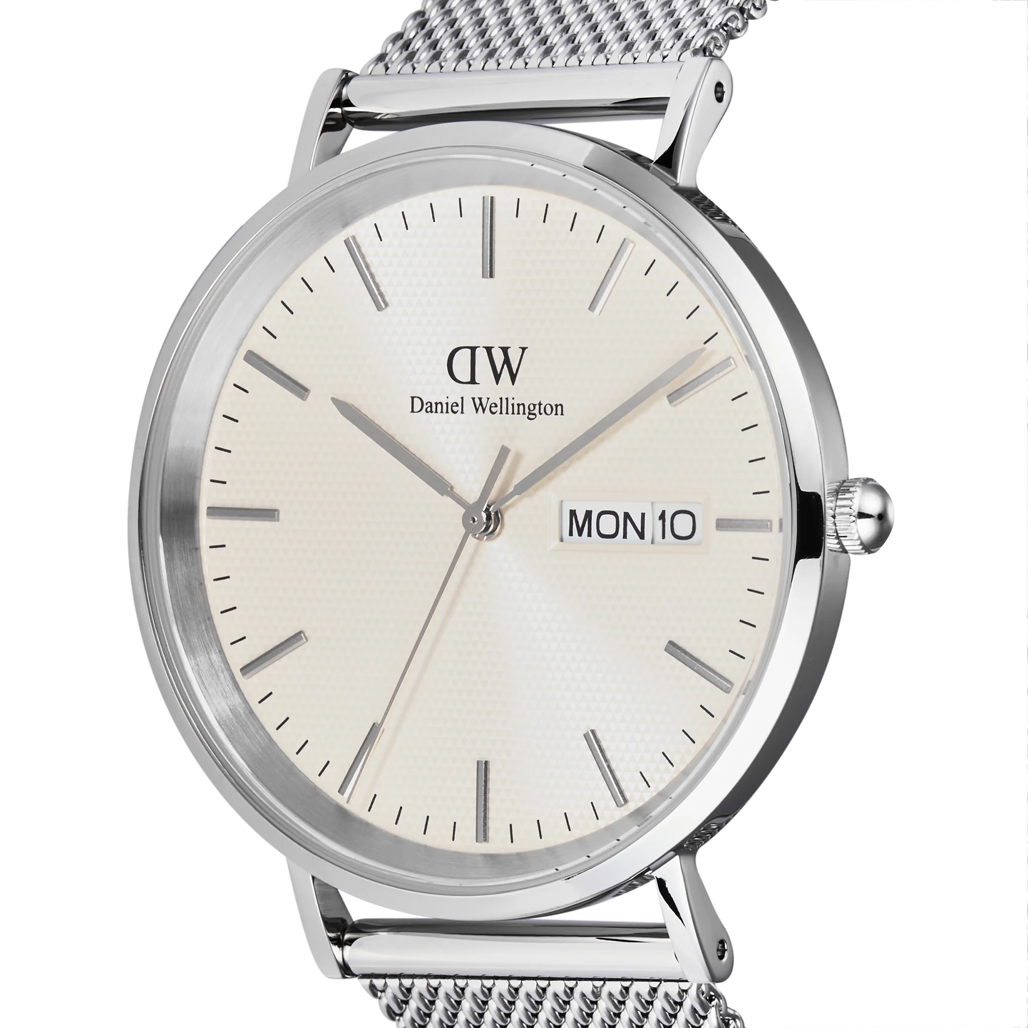 Orologio Daniel Wellington Classic Day-date Display Sterling, quadrante color Champagne, 40mm - DW00100828