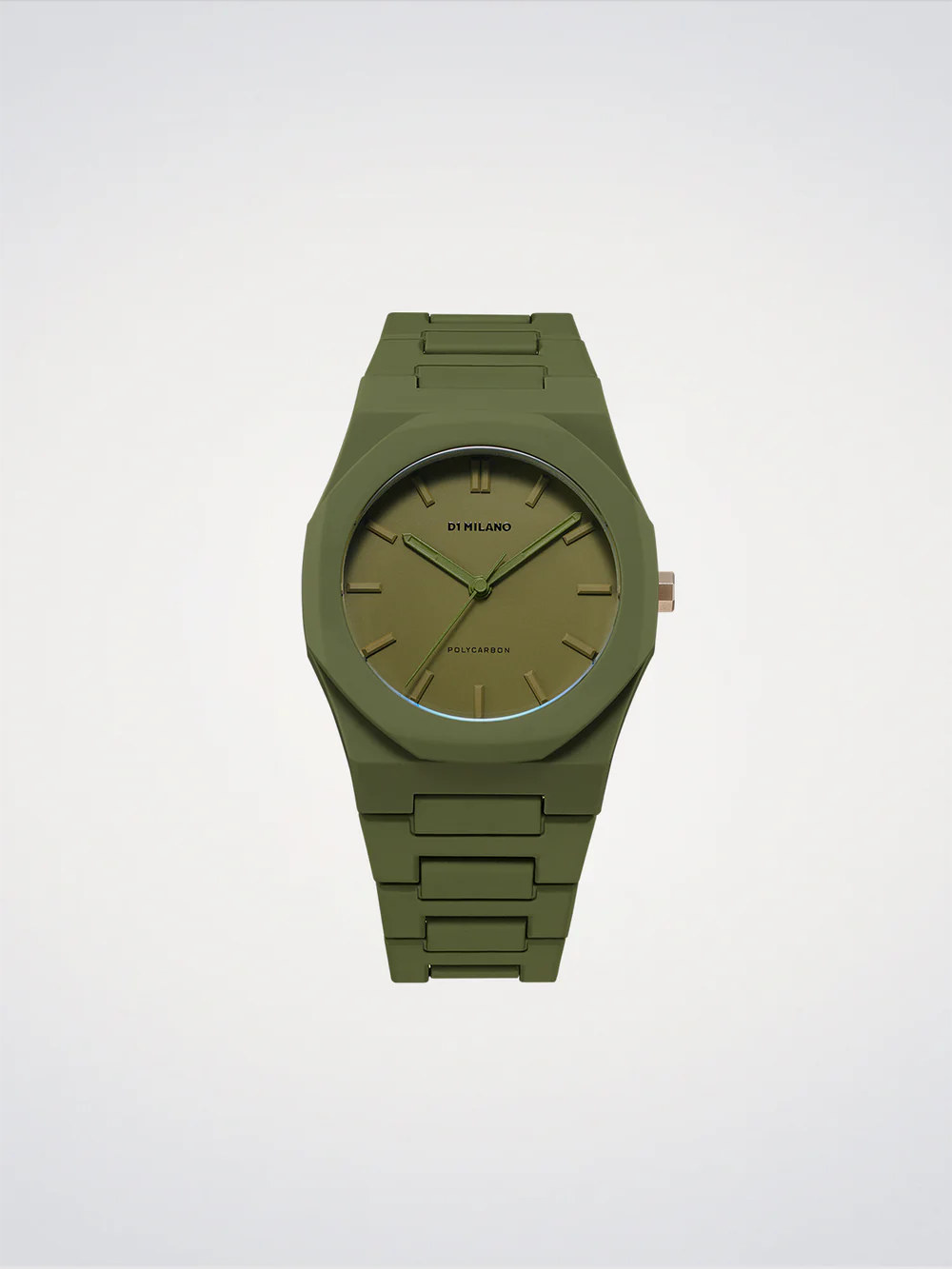 D1 MILANO, Military Green Polycarbon 40,5 mm - D1-PCBJ22