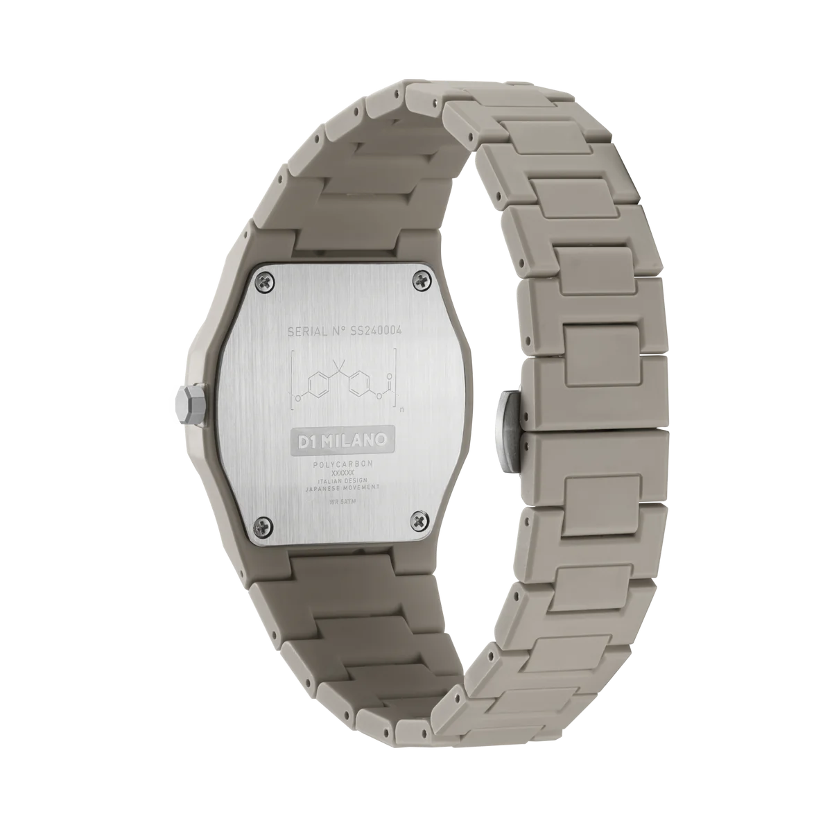 D1 MILANO Ecru Polycarbon 37 mm - D1-PCBU06