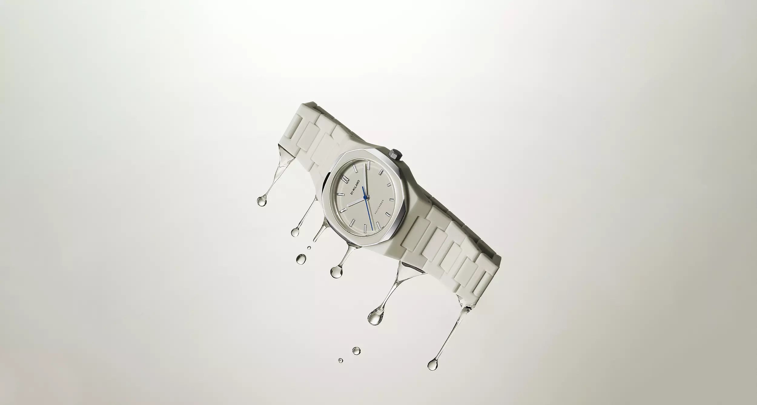 D1 MILANO, Grey Mesh Polycarbon 37 mm - D1-PCBU16