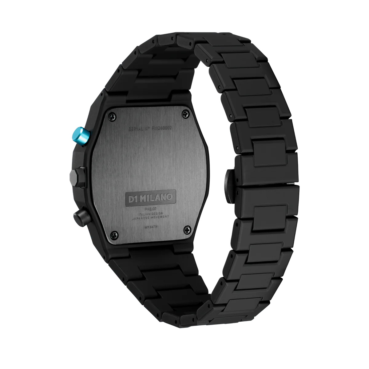 D1 MILANO Charcoal Black
Polychrono 40.5mm - D1-PHBJ07