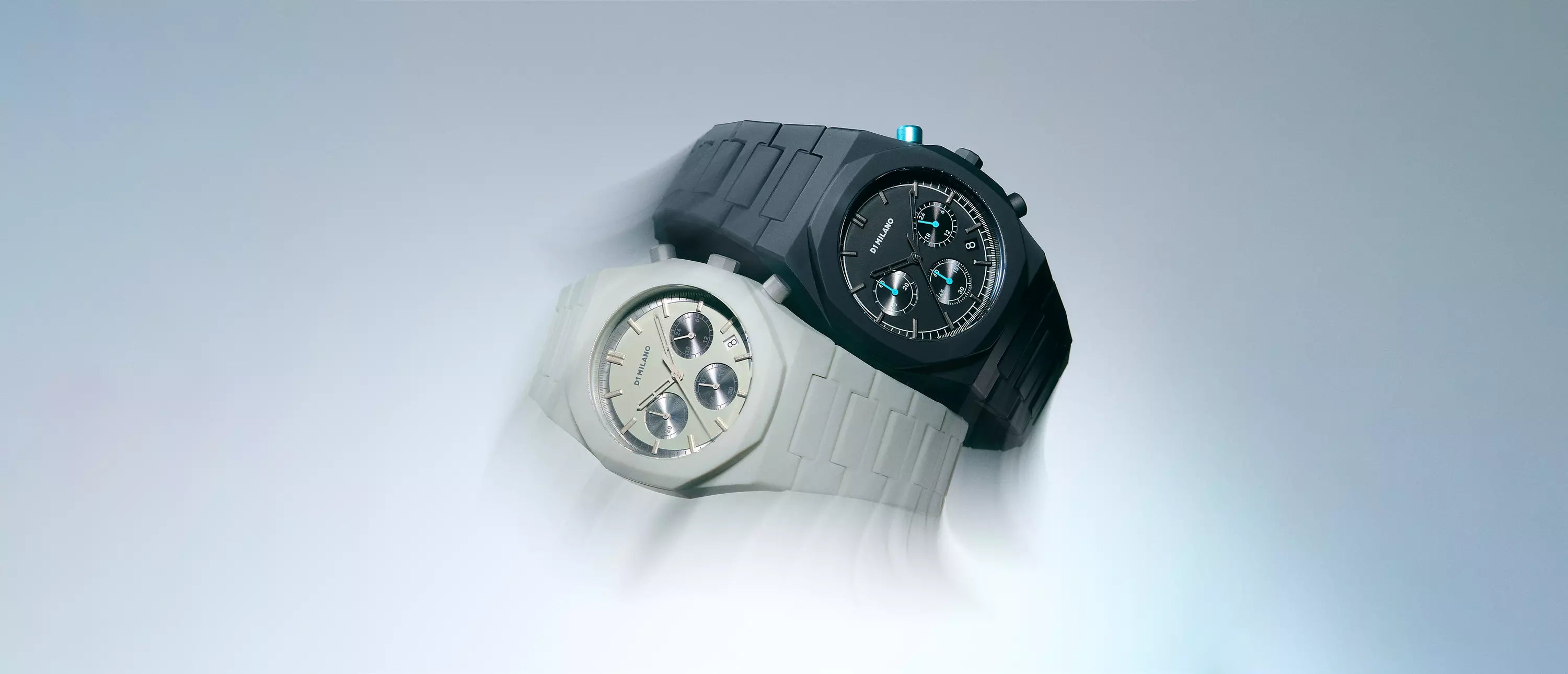 D1 MILANO Charcoal Black
Polychrono 40.5mm - D1-PHBJ07