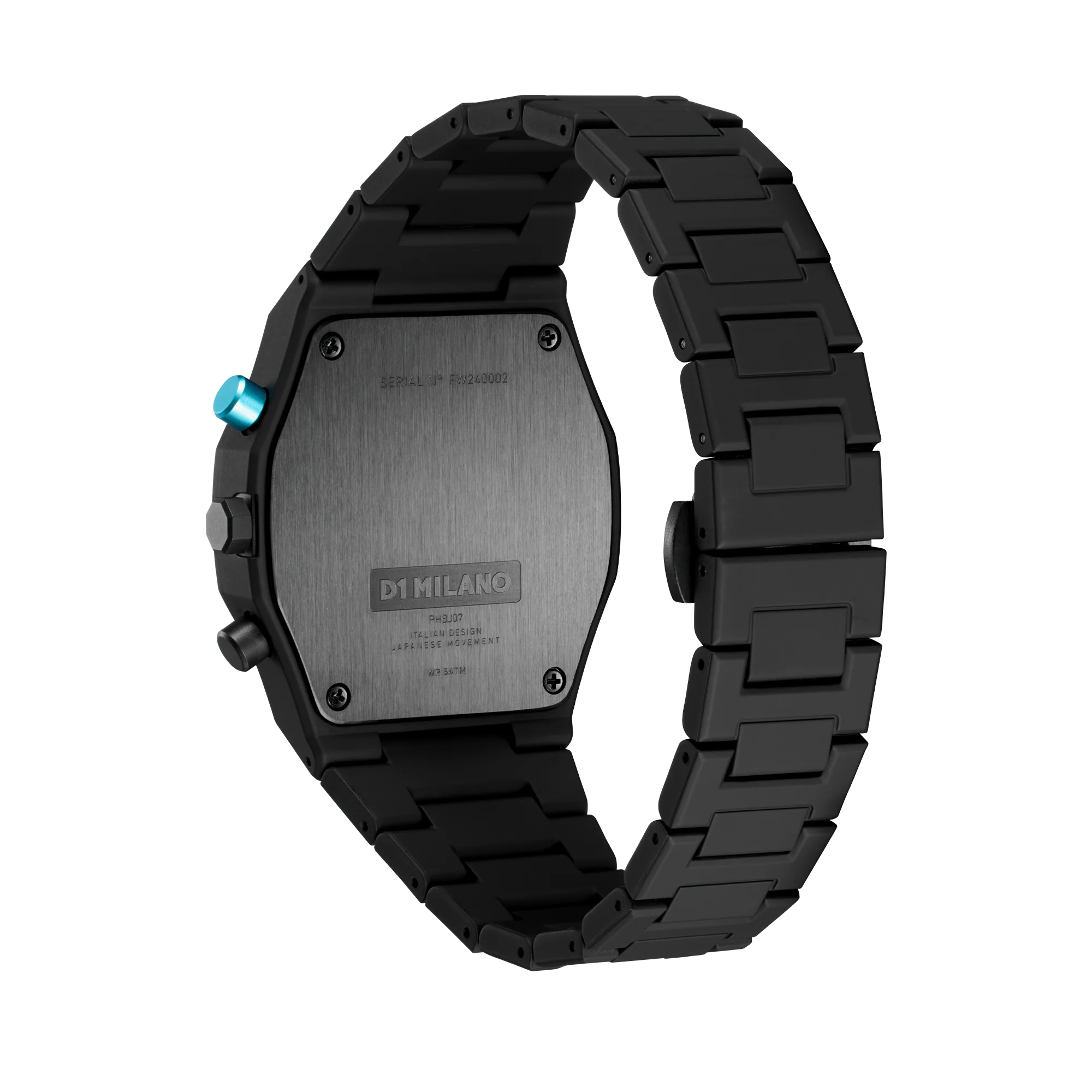 D1 MILANO Charcoal Black
Polychrono 40.5mm - D1-PHBJ07