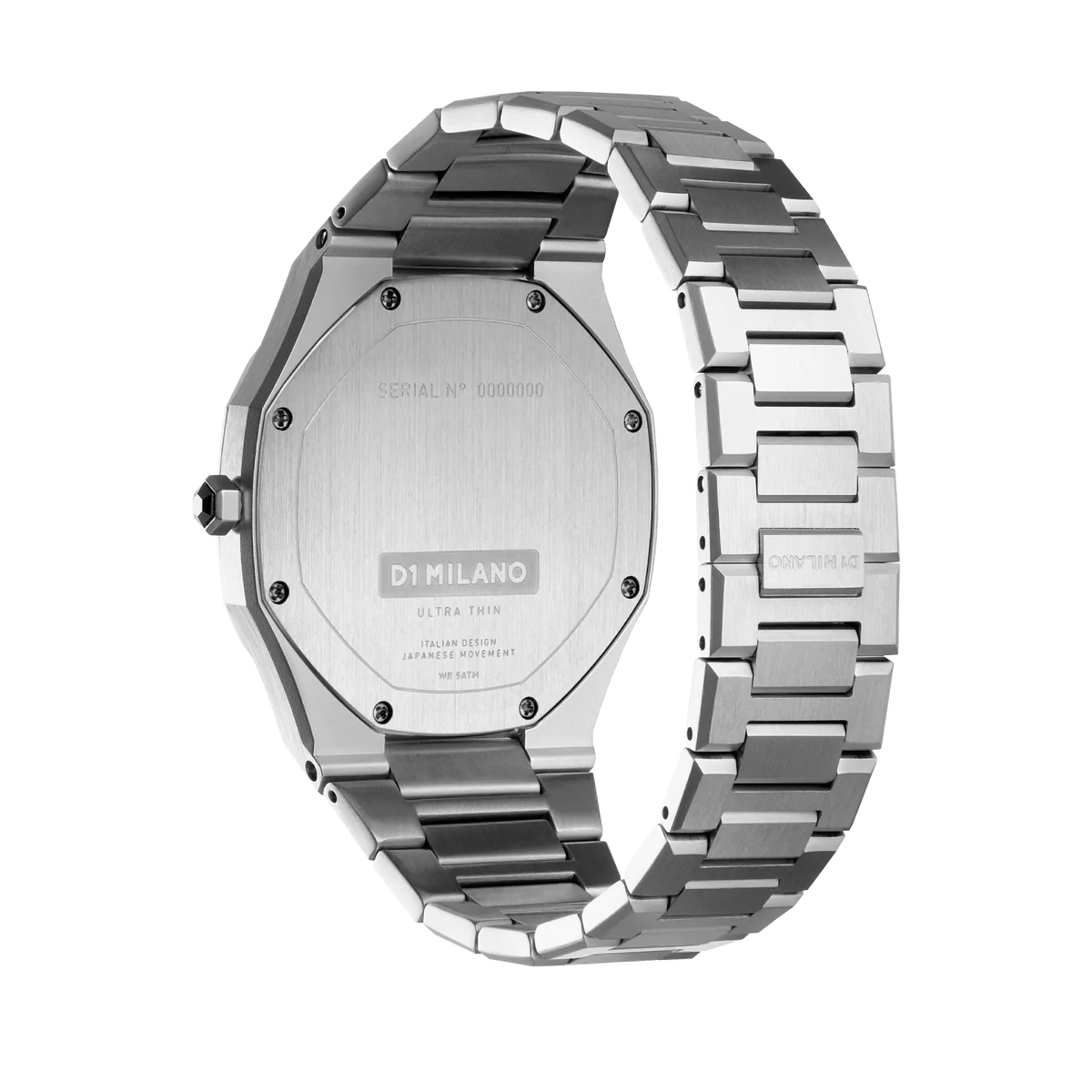 D1 MILANO, QUADRANTE BLUE Ocean, Ultra Thin Bracelet 38 mm - D1-UTBU01