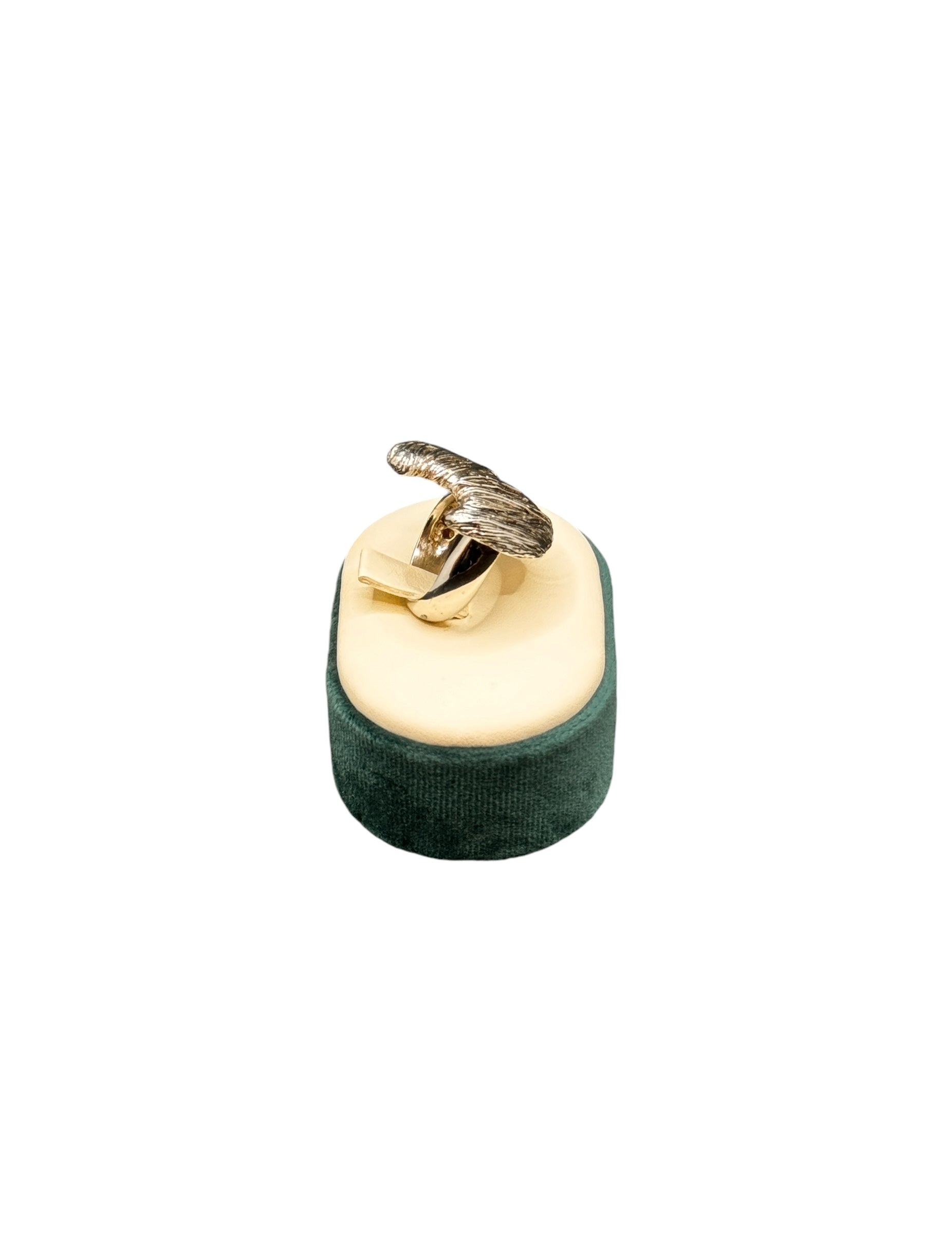 Pianegonda Women's Hammered Silver Ring - AA010119