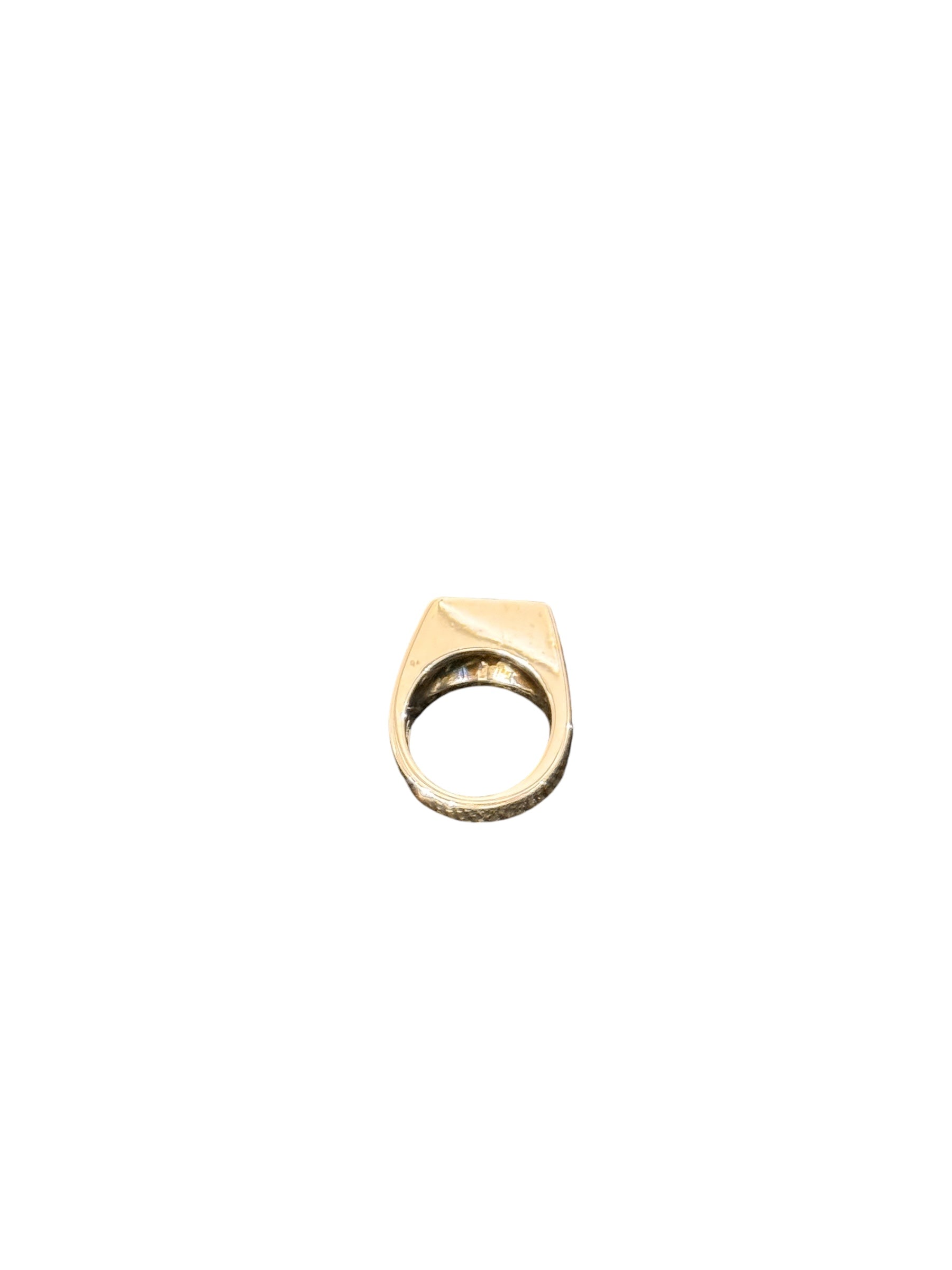 Pianegonda Unisex Silver Ring with Black Onyx - AA010507