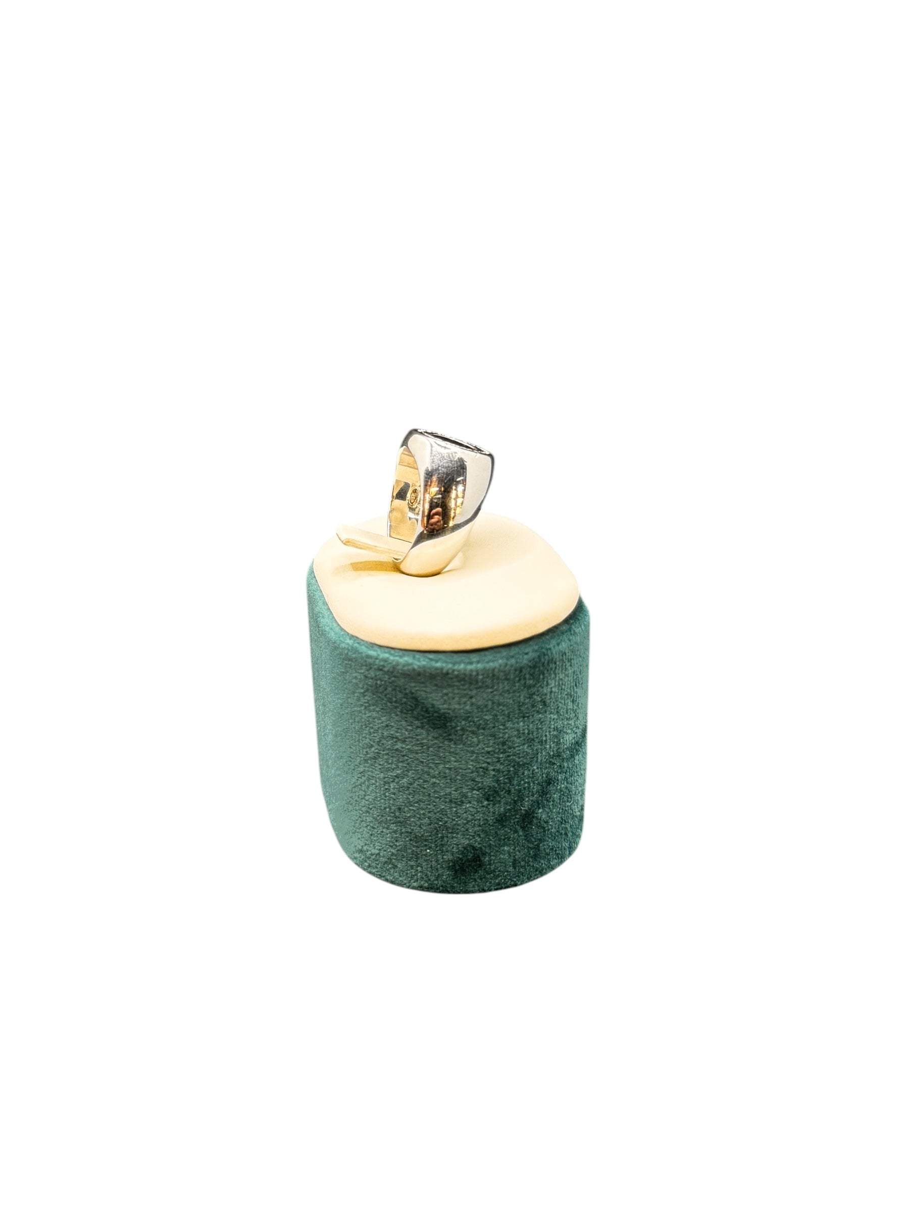 Pianegonda Unisex-Silberring mit schwarzem Onyx – AA010563