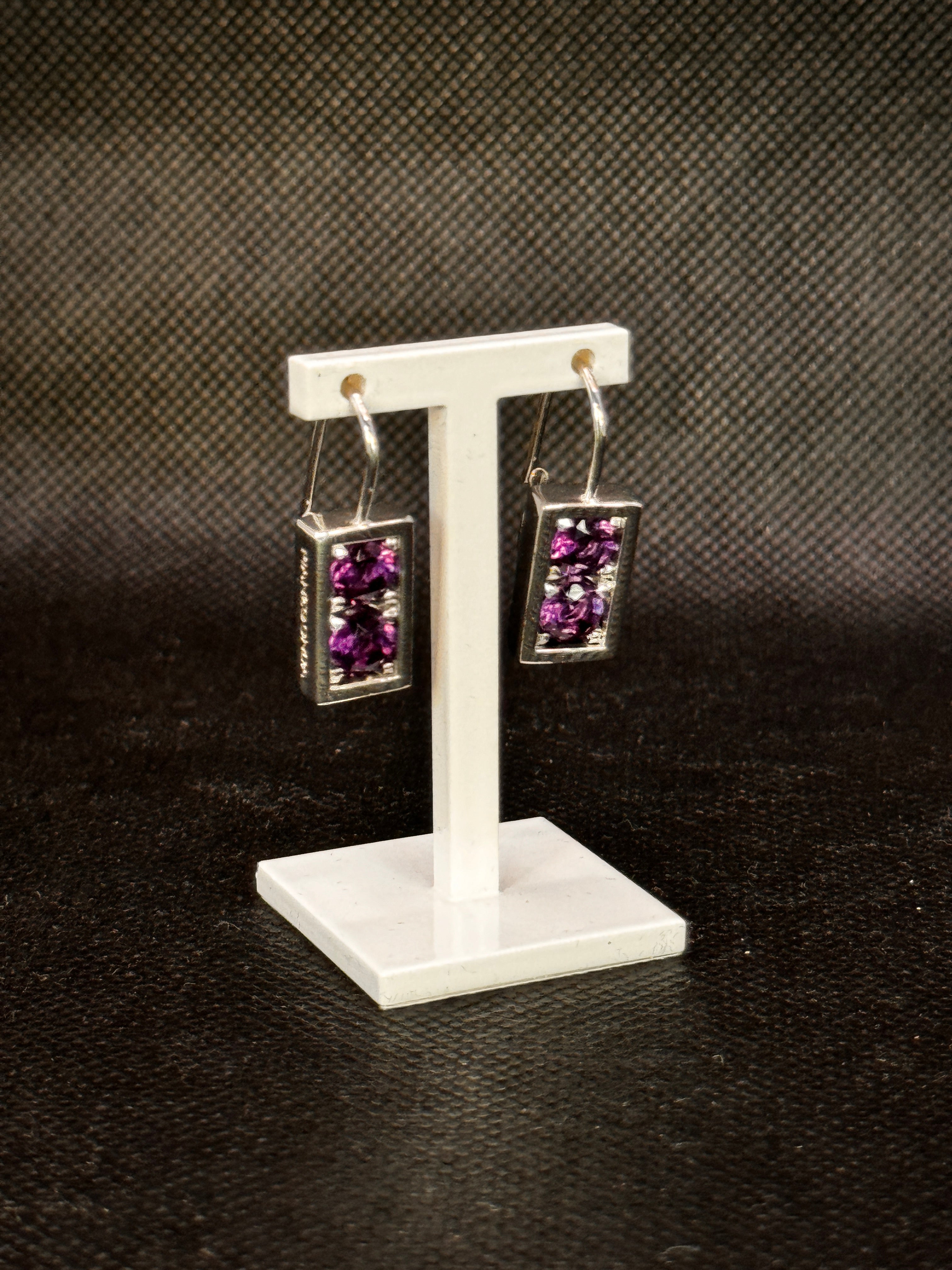 Pianegonda Silberohrringe mit Amethyst - OA010349