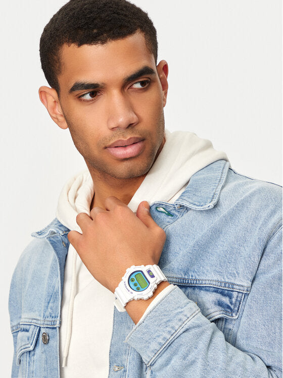 G-SHOCK CLASSIC "VERRÜCKTE FARBE",
DW-6900-SERIE, 50 mm - DW-6900RCS-7ER