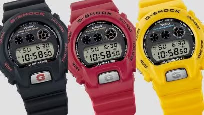 G-SHOCK 30th Anniversary CLASSIC
SERIE 69000, 50mm - DW-6900TR-4ER