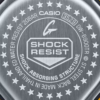G-SHOCK 30th Anniversary CLASSIC
SERIE 69000, 50mm - DW-6900TR-4ER