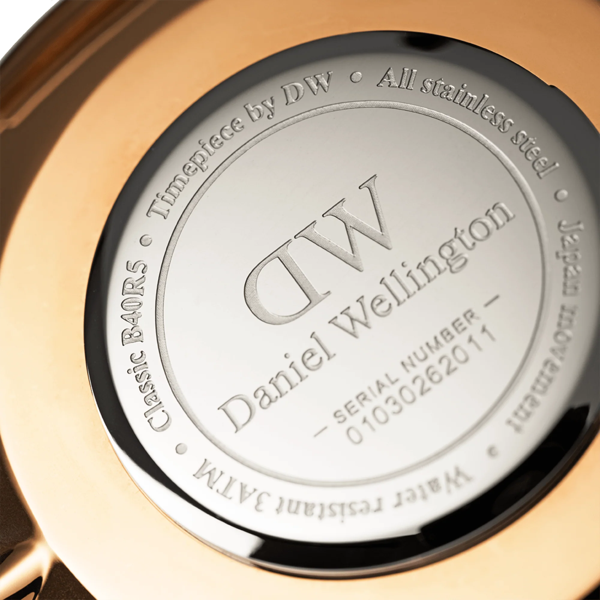 Orologio Daniel Wellington Classic St Mawes Amber Oro Rosa, 40mm - DW00100627
