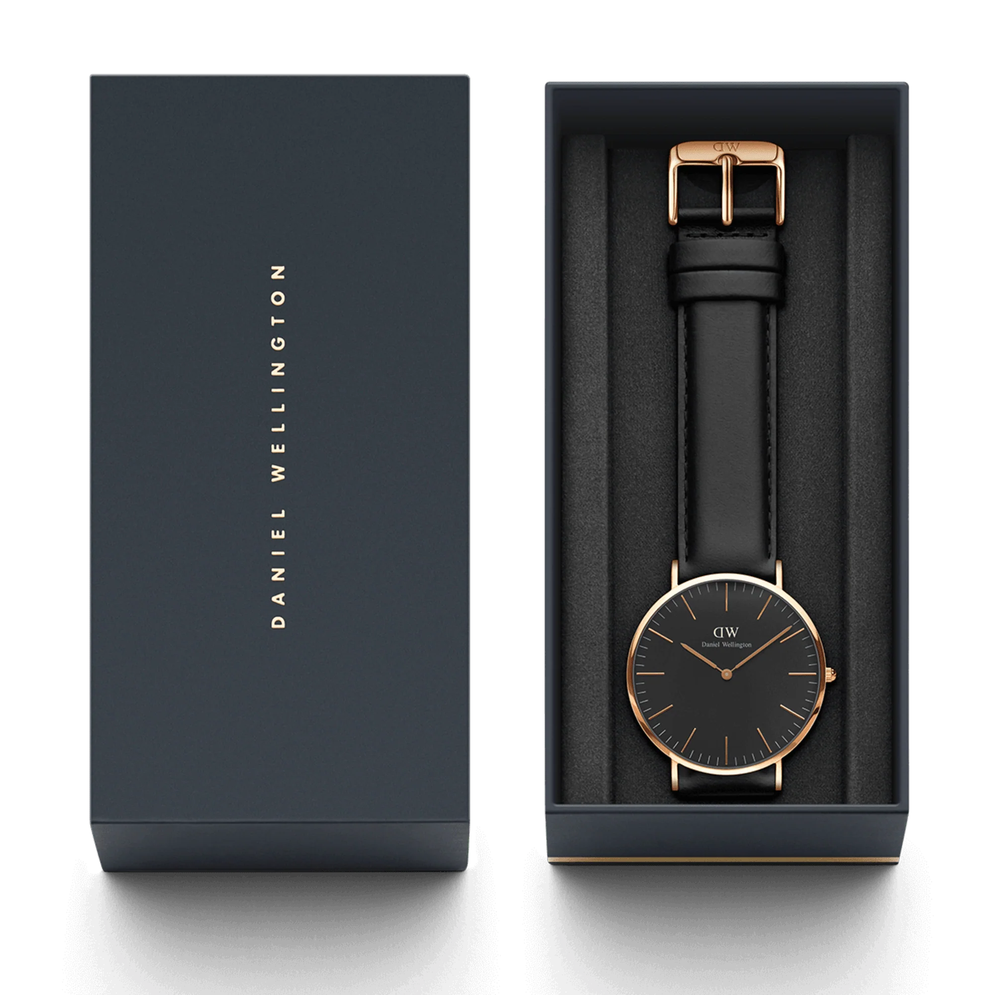 Orologio Daniel Wellington Classic St Mawes Amber Oro Rosa, 40mm - DW00100627