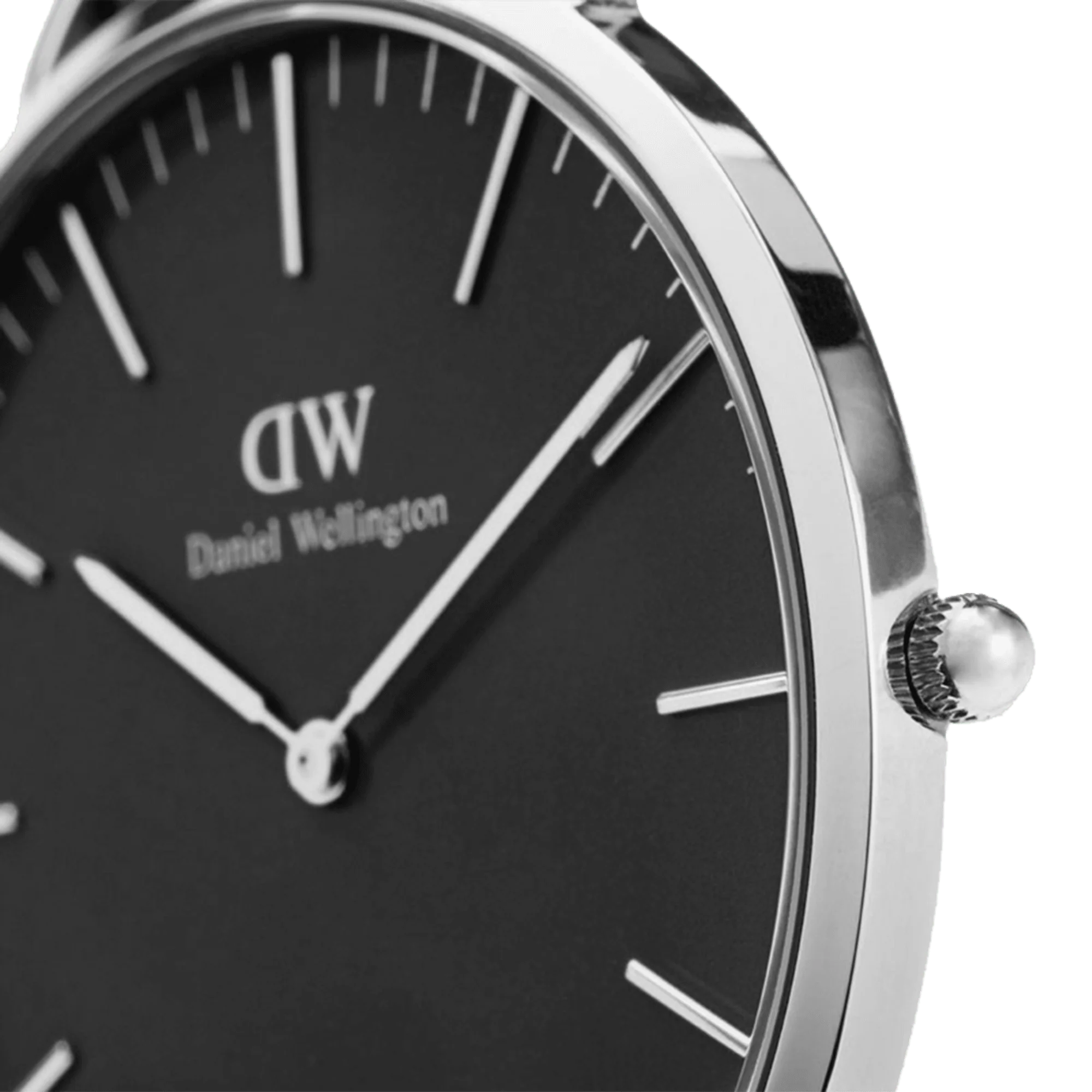Orologio Daniel Wellington Classic Sheffield Silver, total black, 40mm - DW00100133