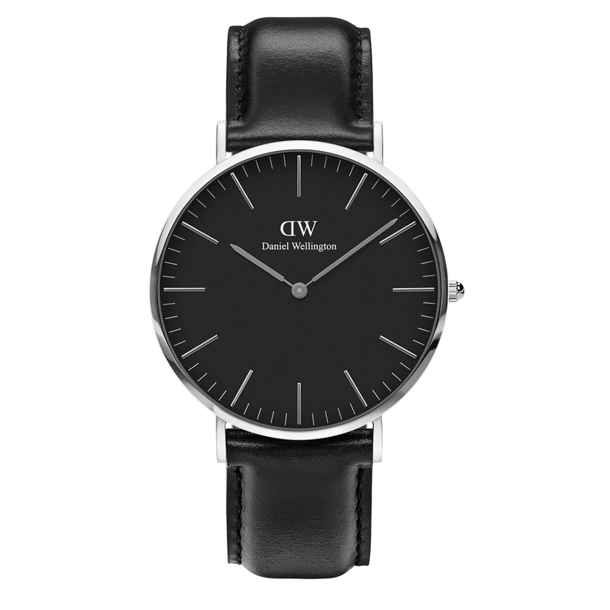 Orologio Daniel Wellington Classic Sheffield Silver, total black, 40mm - DW00100133
